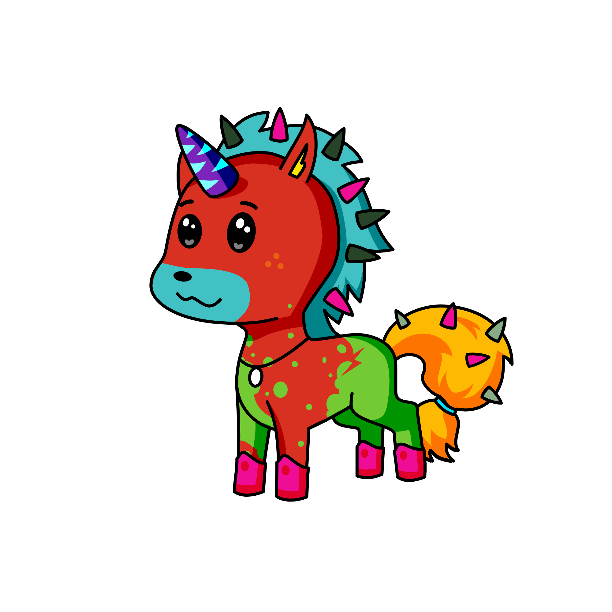 Smokey, the unicorn