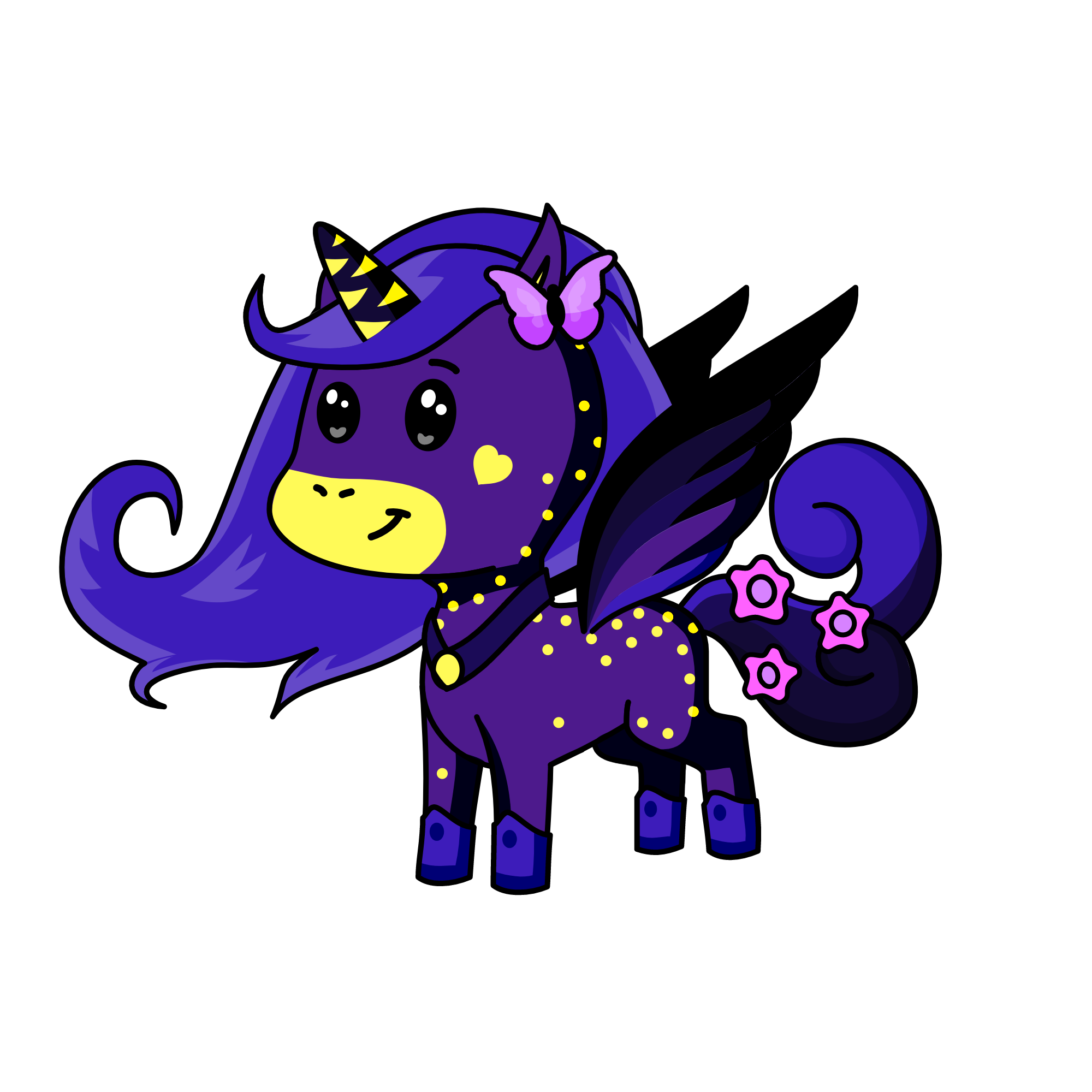 Nebula The SpaceHorn, the unicorn