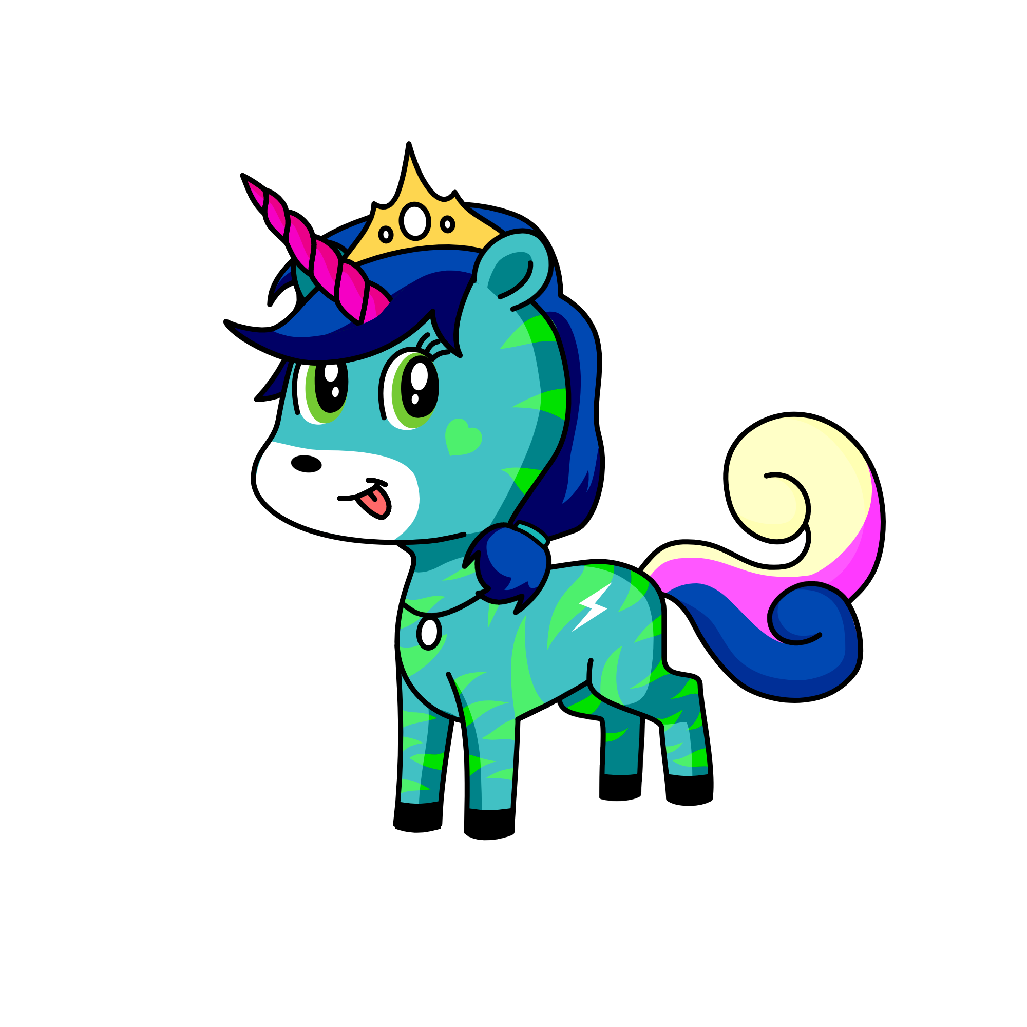 ally, the unicorn