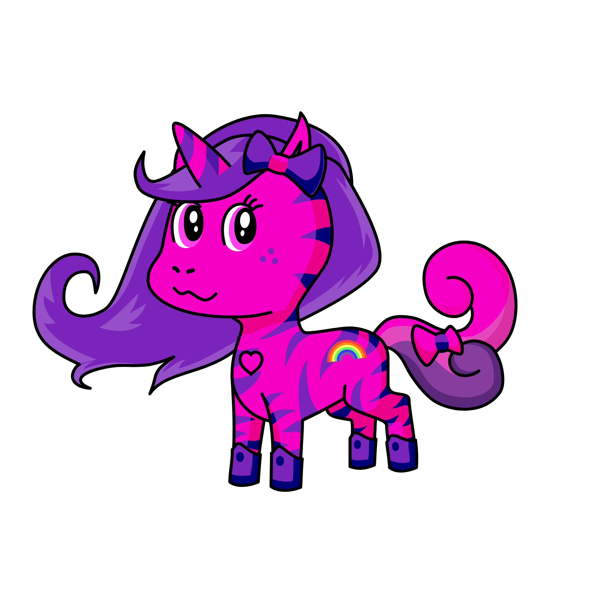 PINKY, the unicorn