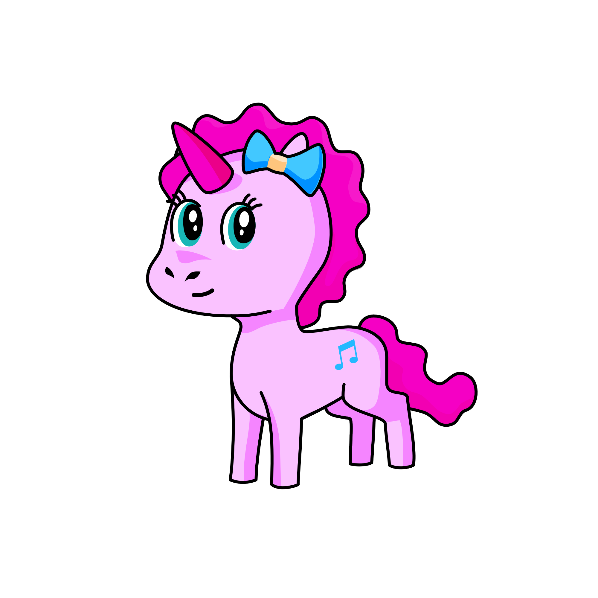 pinkie pie, the unicorn