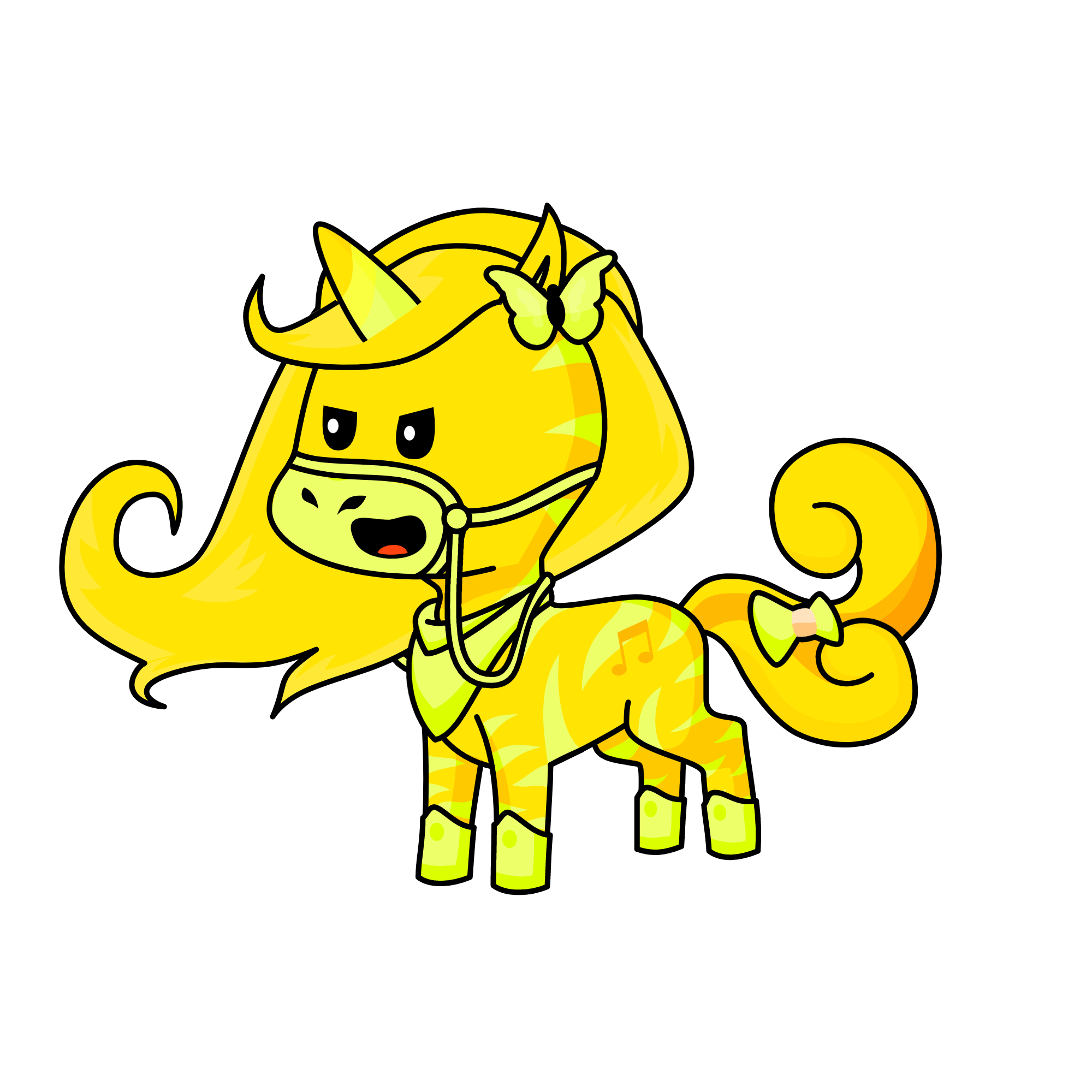 YELLOW, the unicorn