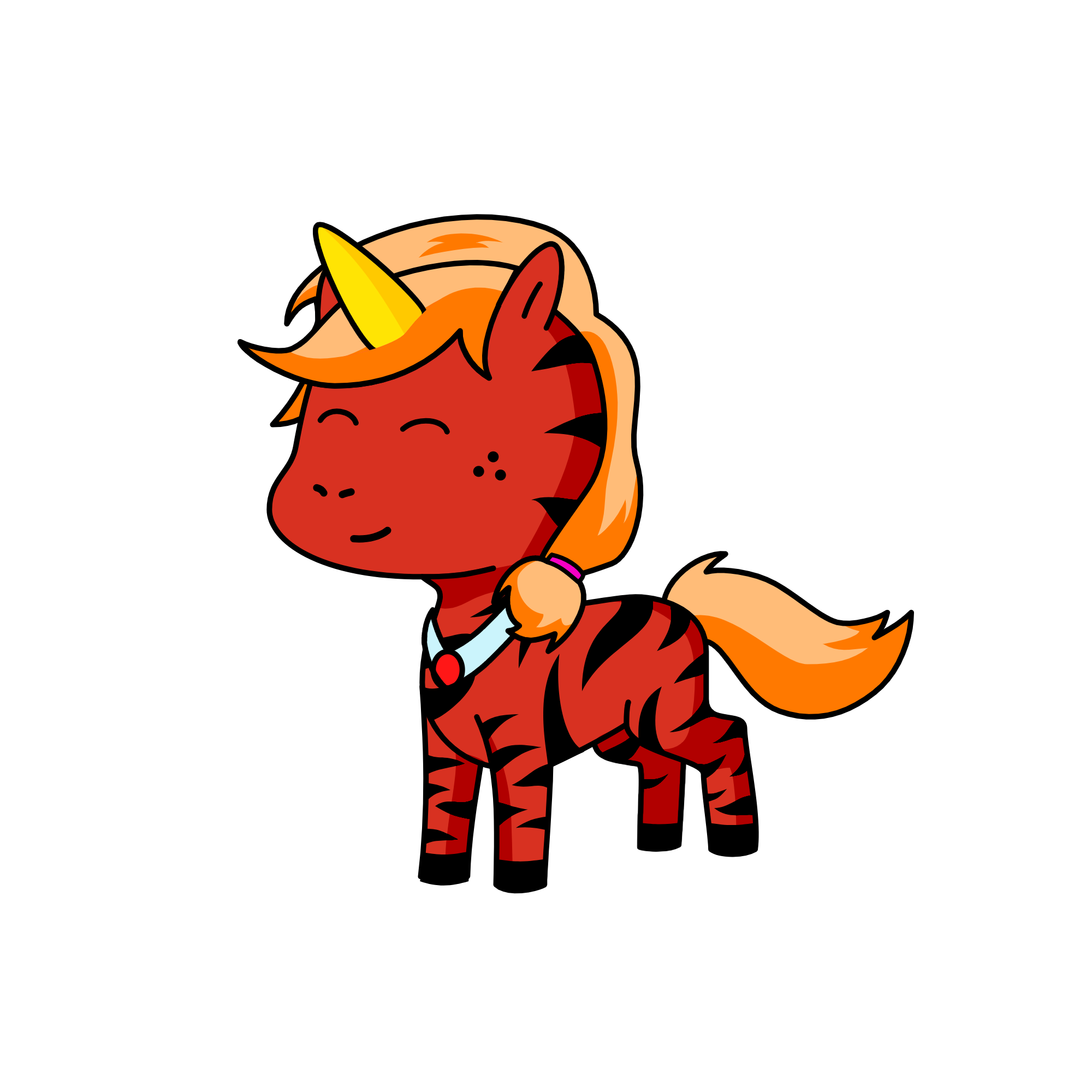 sandy, the unicorn