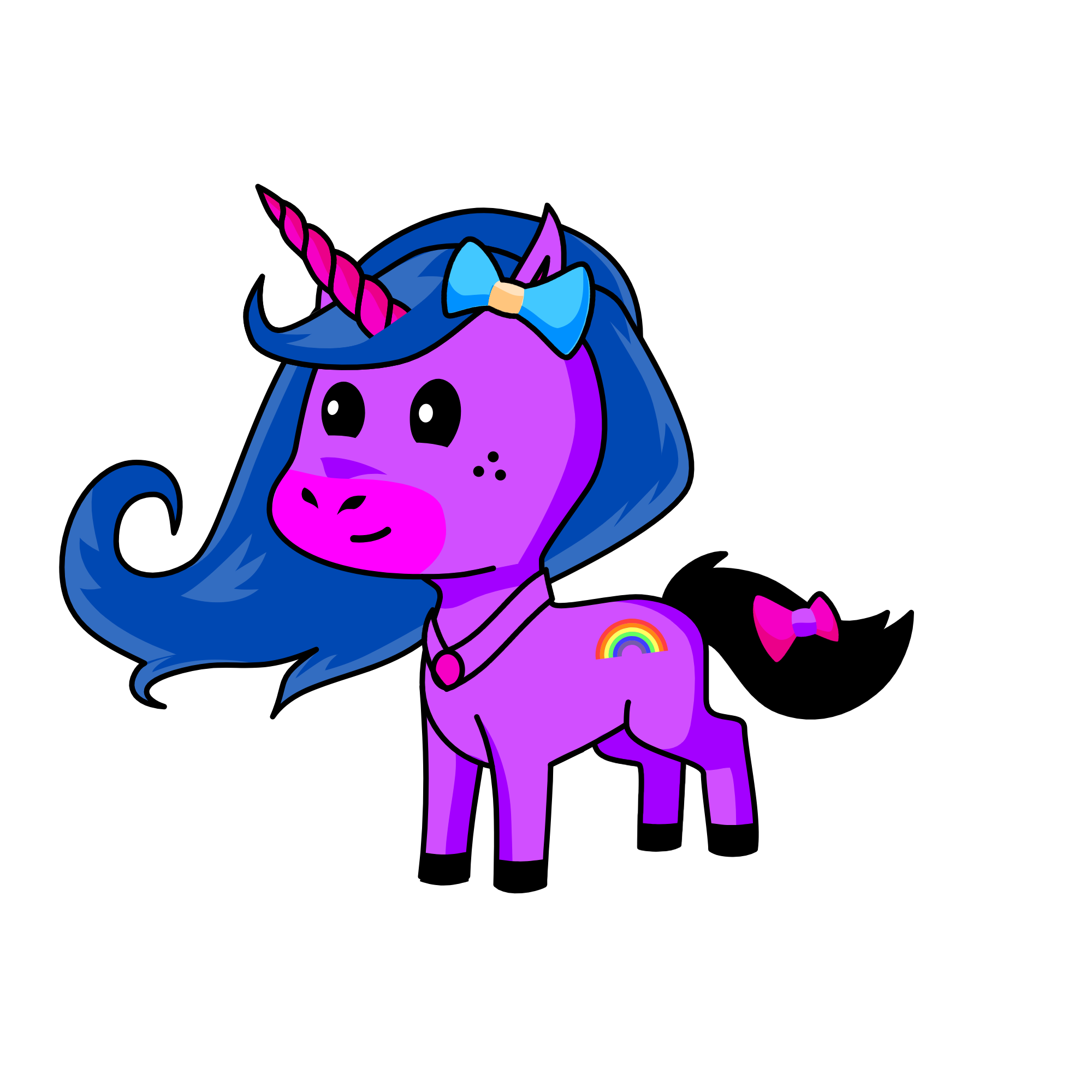 grape pie, the unicorn