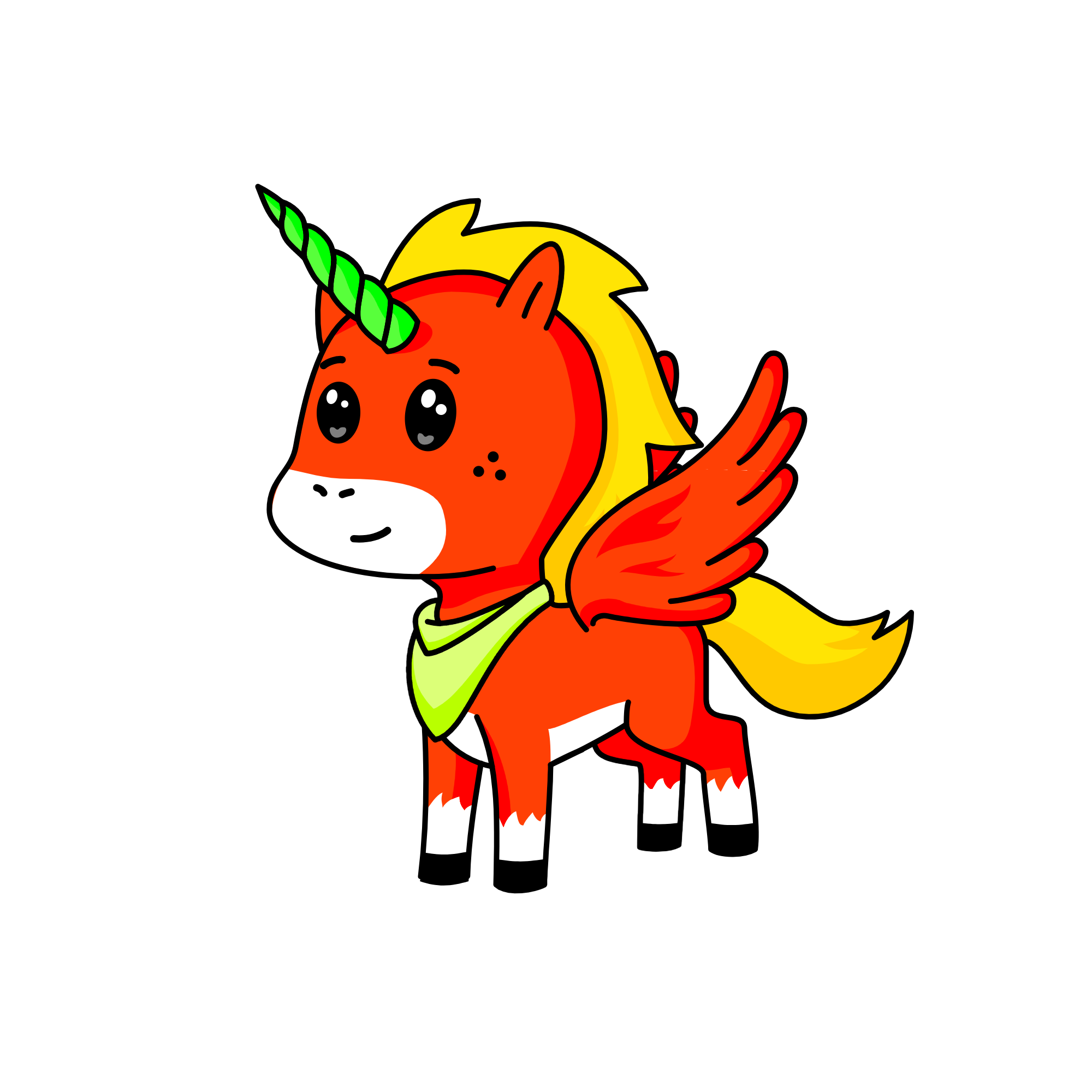 \, the unicorn