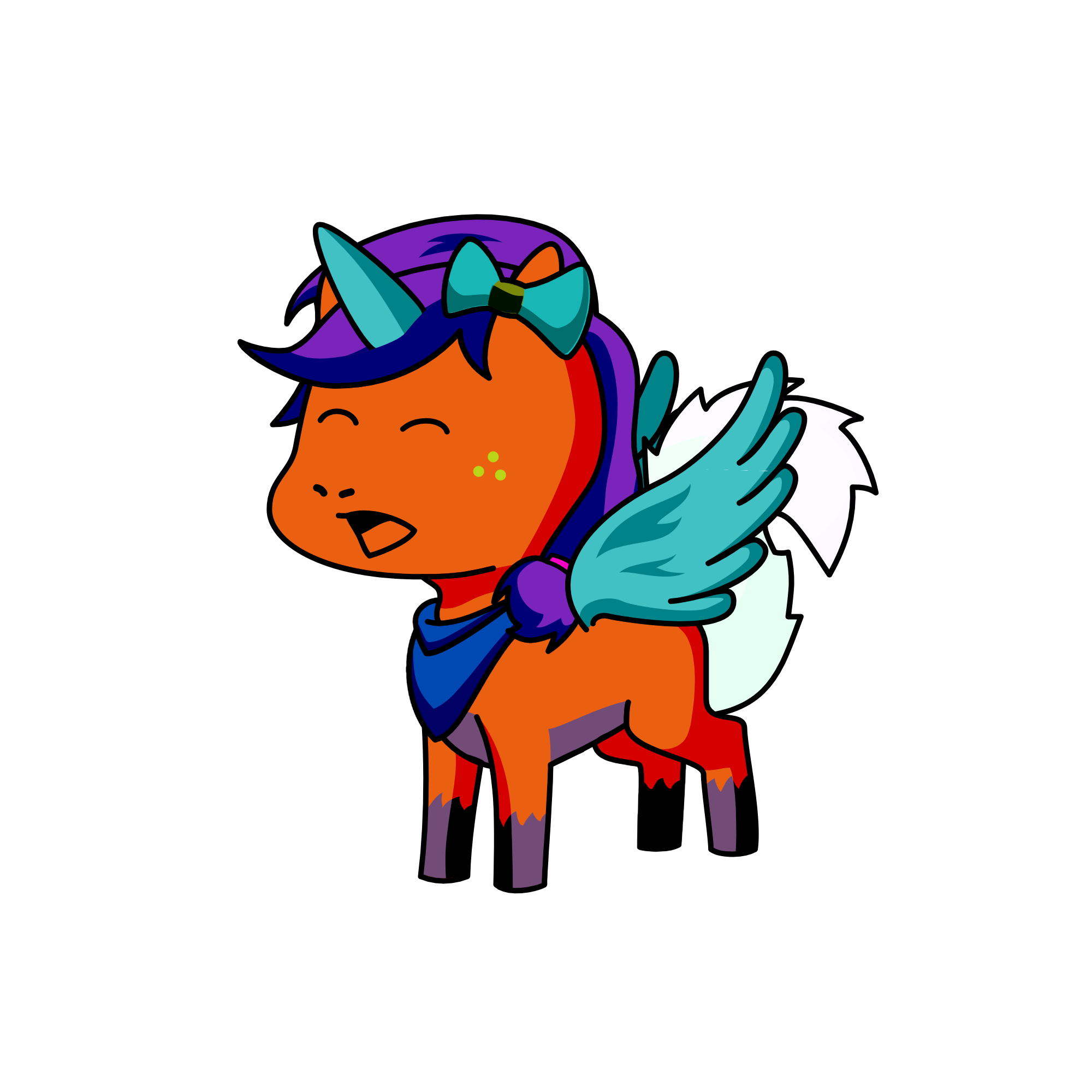 it's toooooooooooooooooo hot, the unicorn