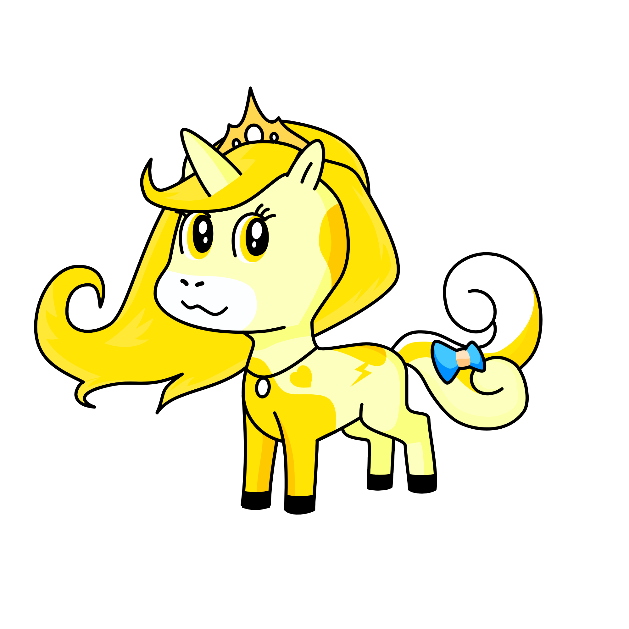 Buttercup, the unicorn