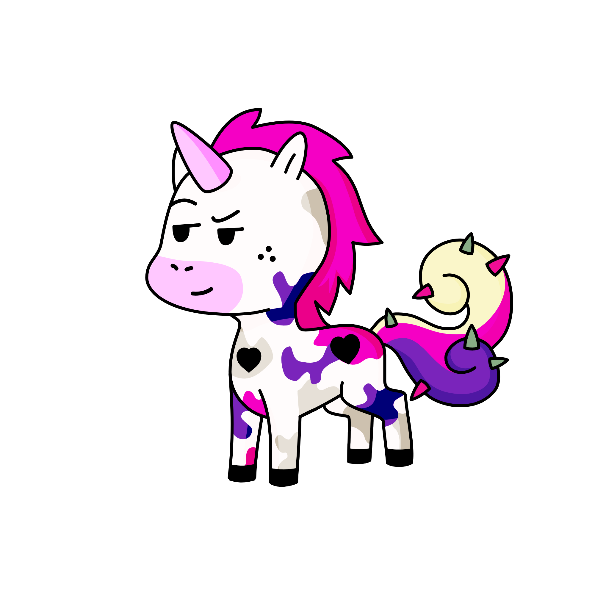 Boulderdash, the unicorn