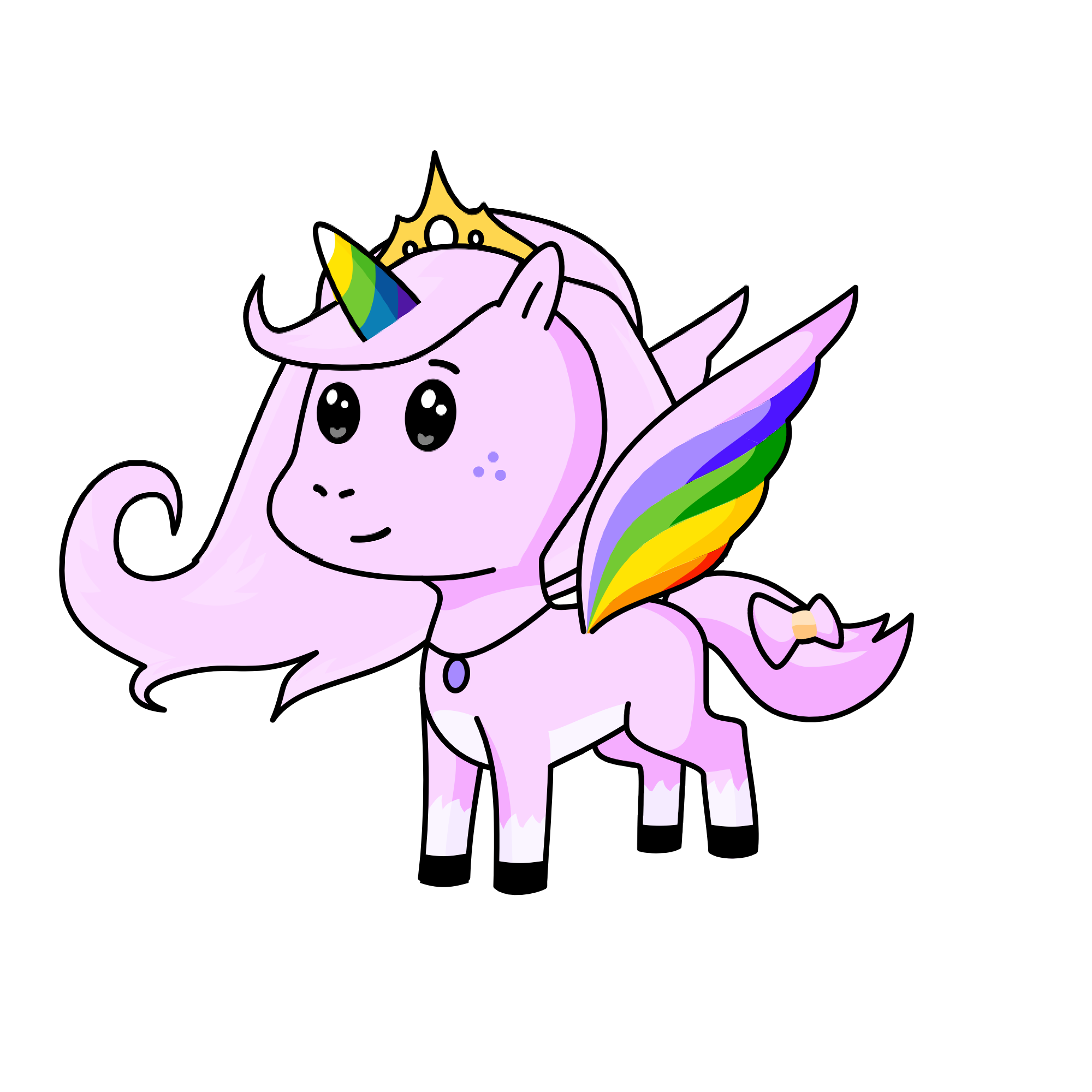 Pinky , the unicorn