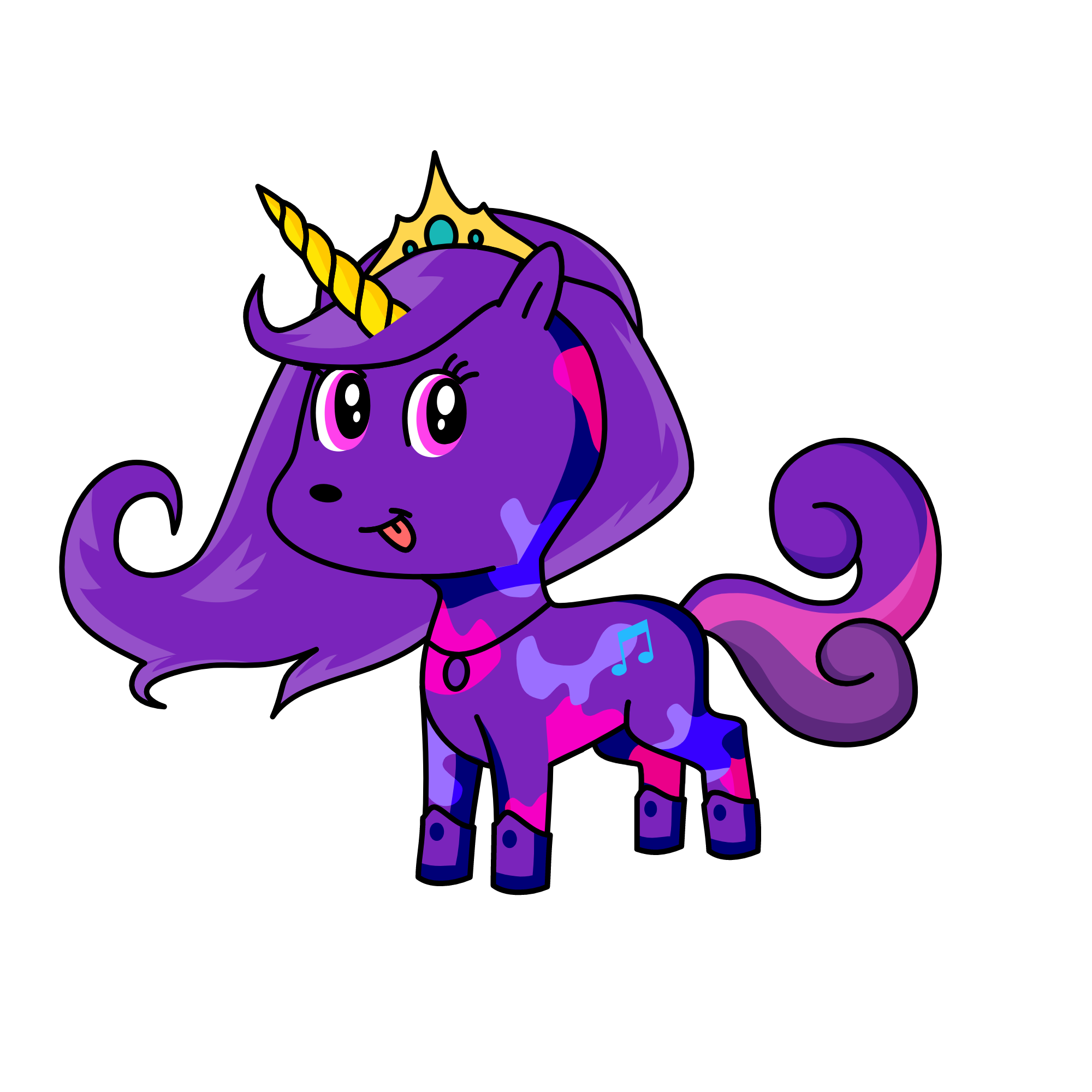 Apolla, the unicorn