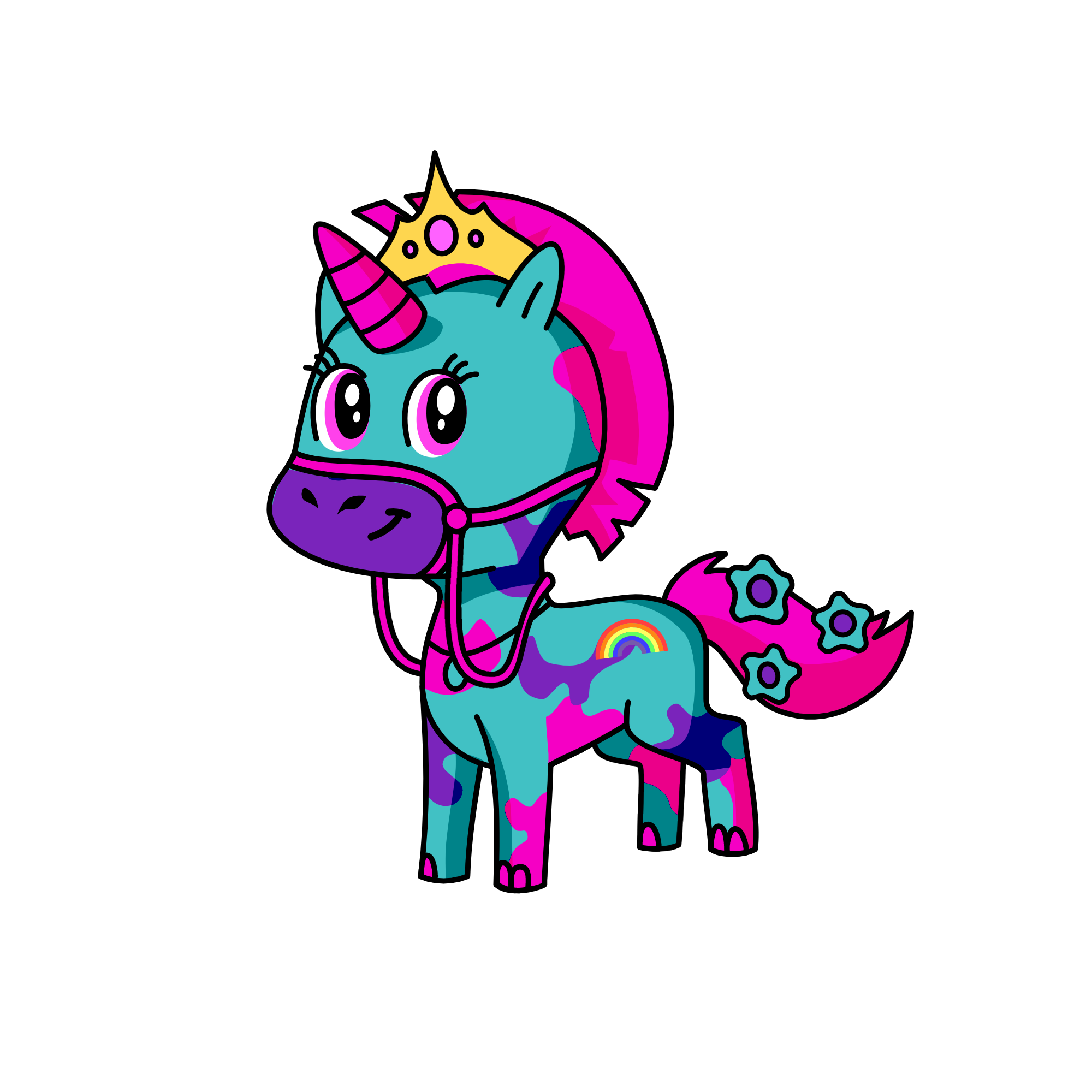 Lady Unicorn Moonshine!!!, the unicorn