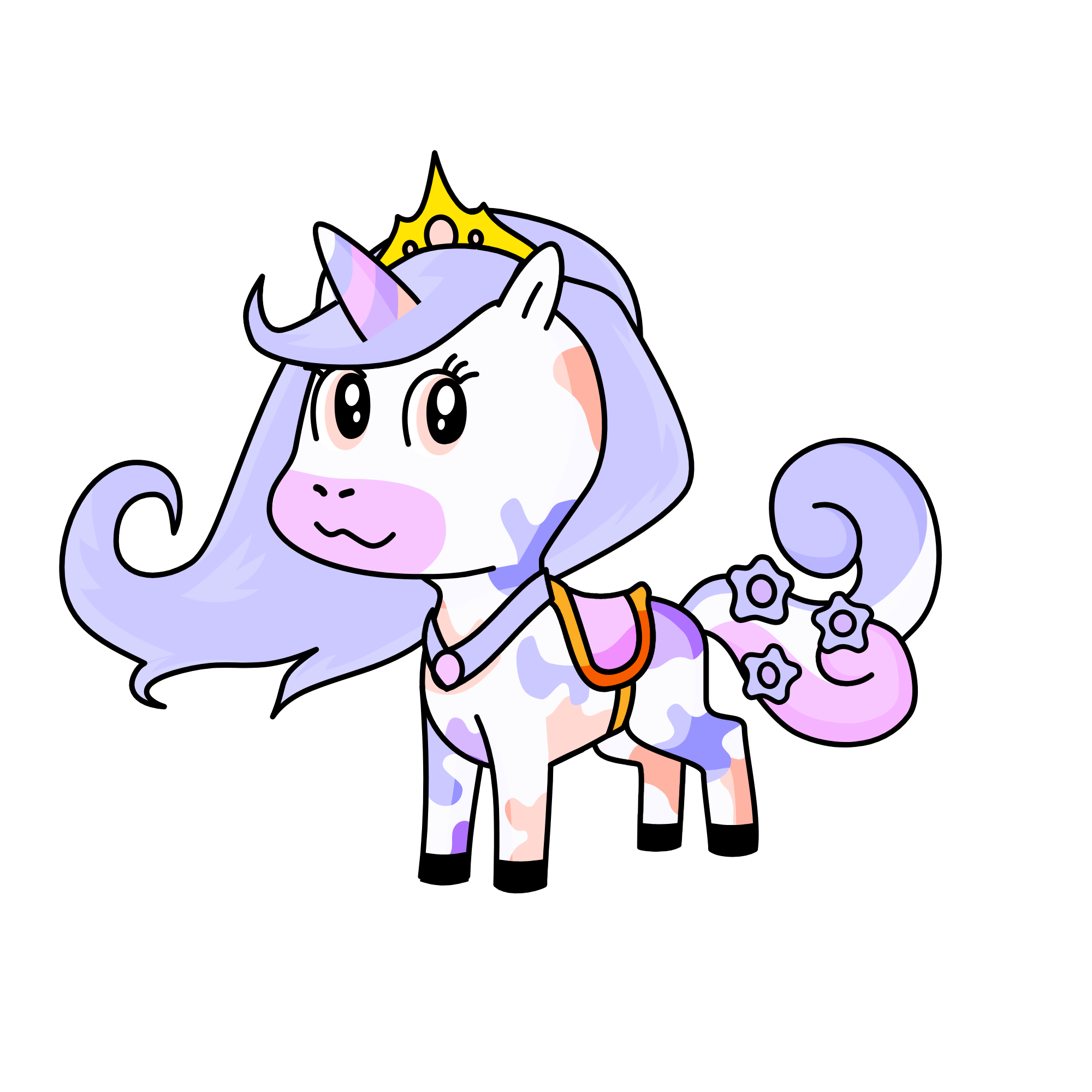winter, the unicorn