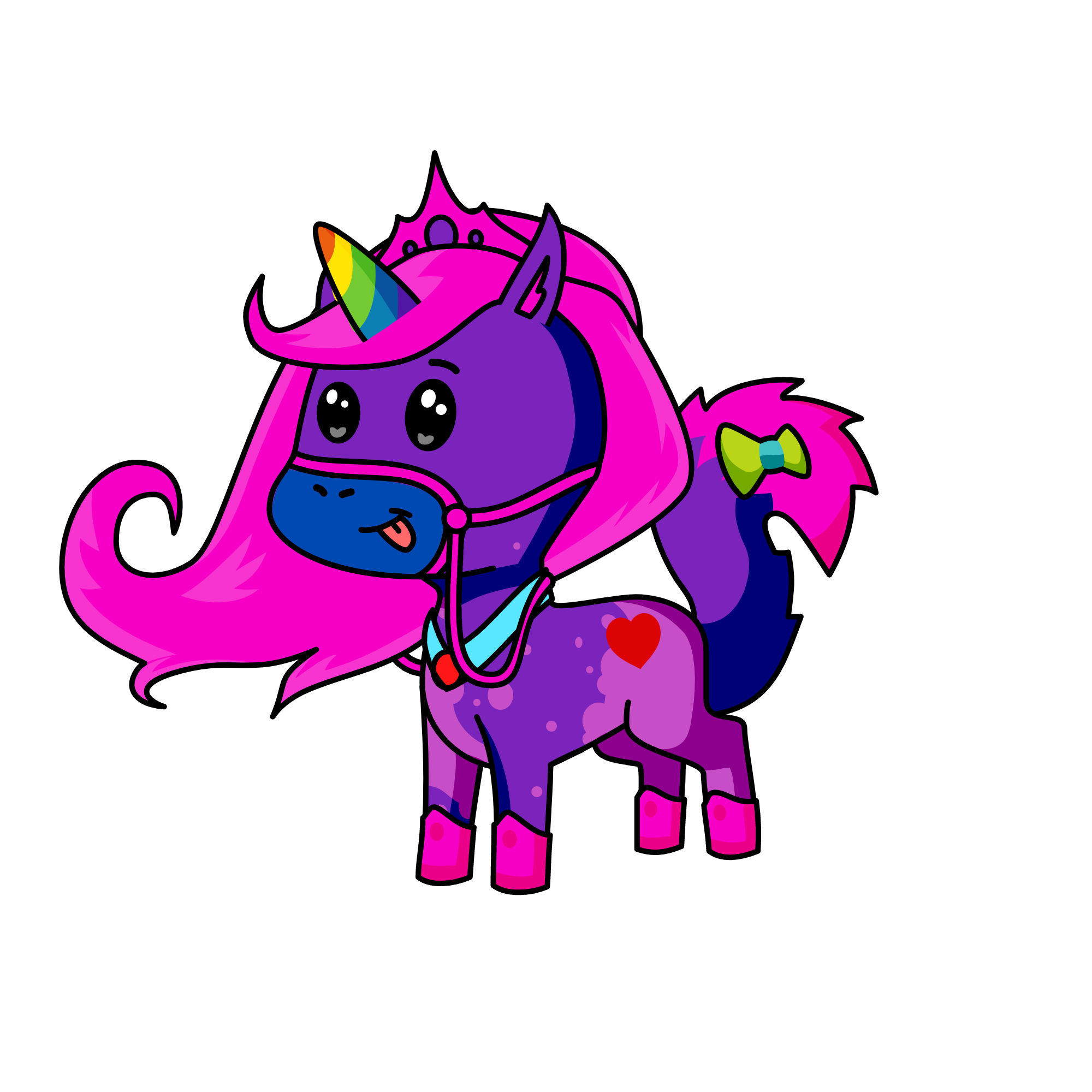 rainbow, the unicorn