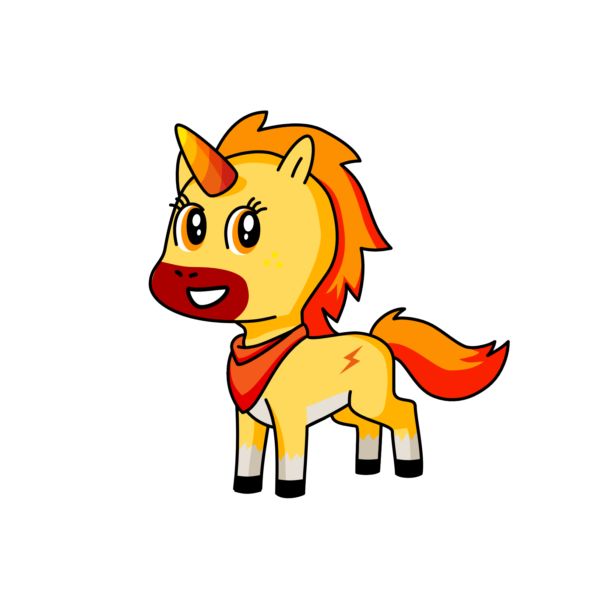 Schedar , the unicorn