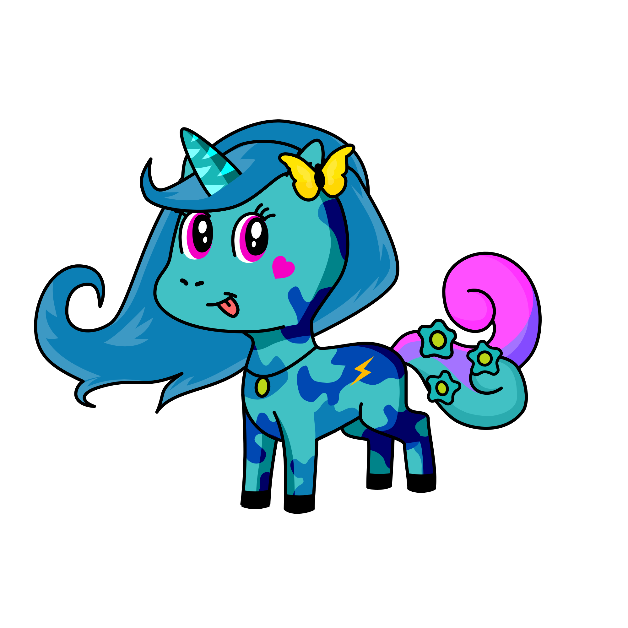 Lena, the unicorn