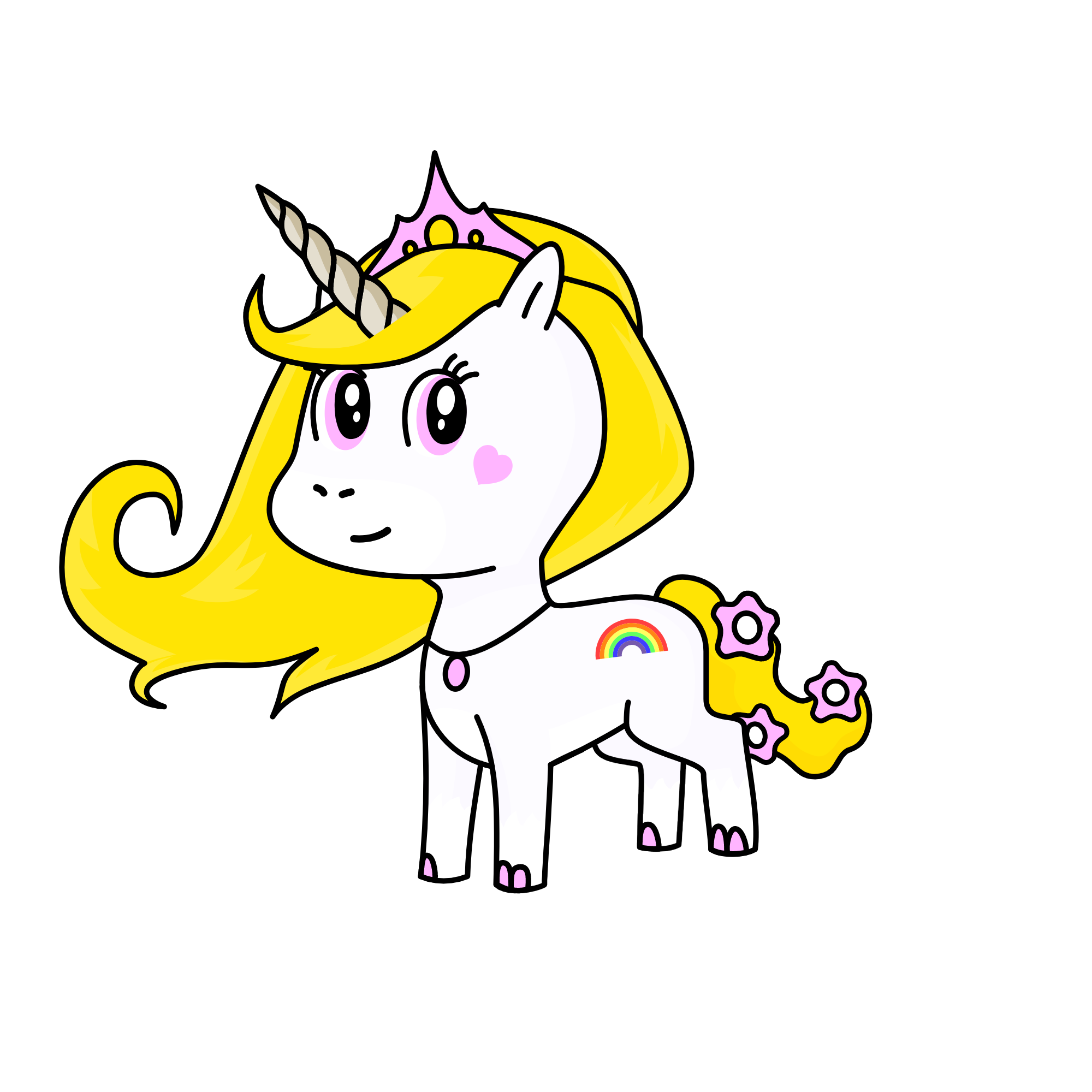 Lovely, the unicorn