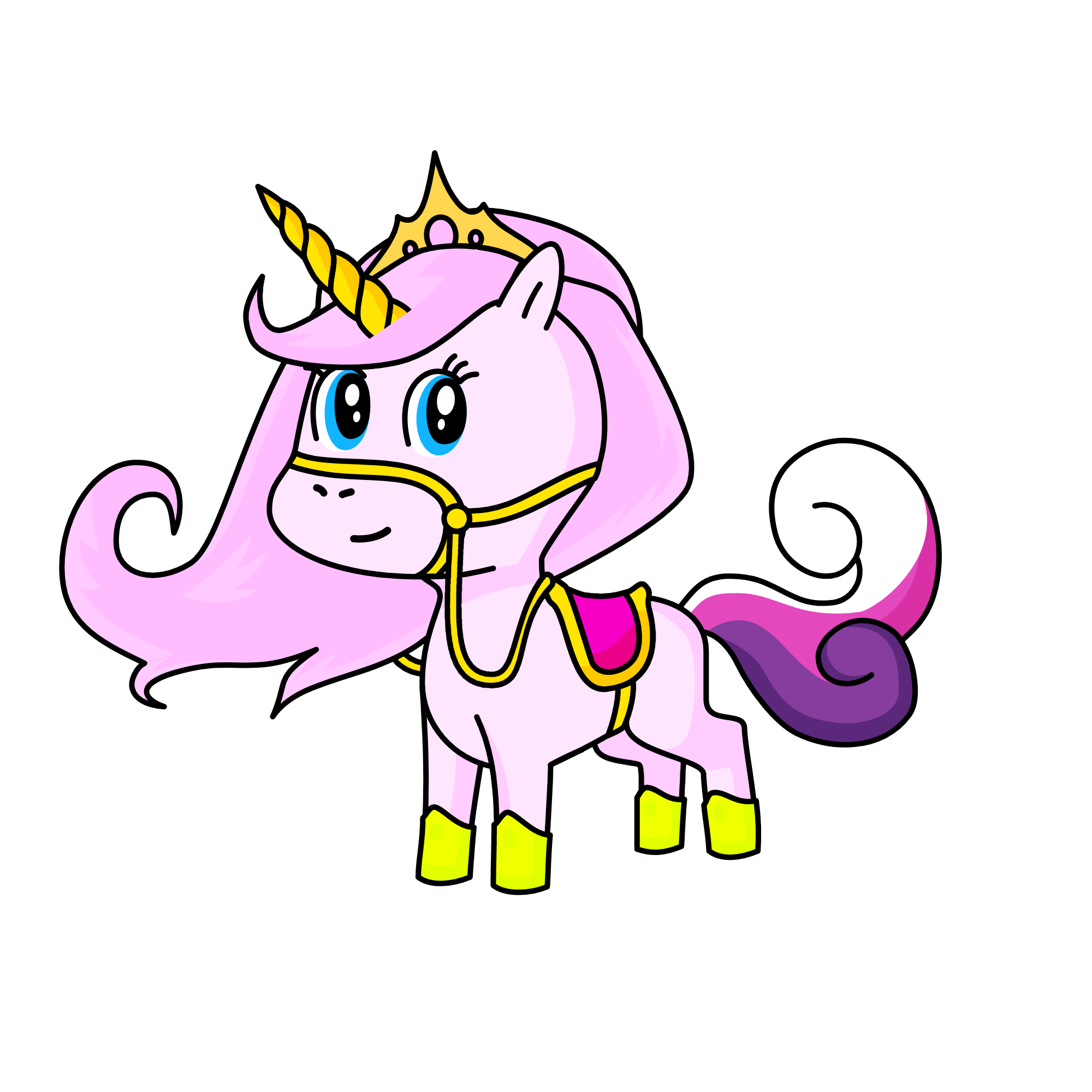 princess Mia, the unicorn