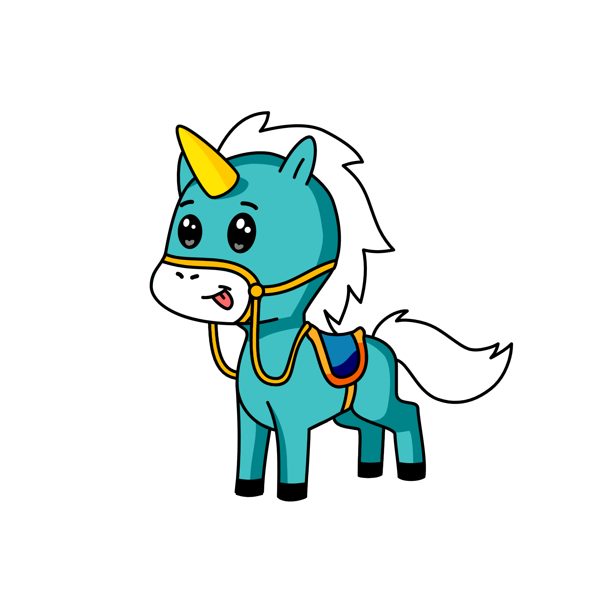 hi, the unicorn