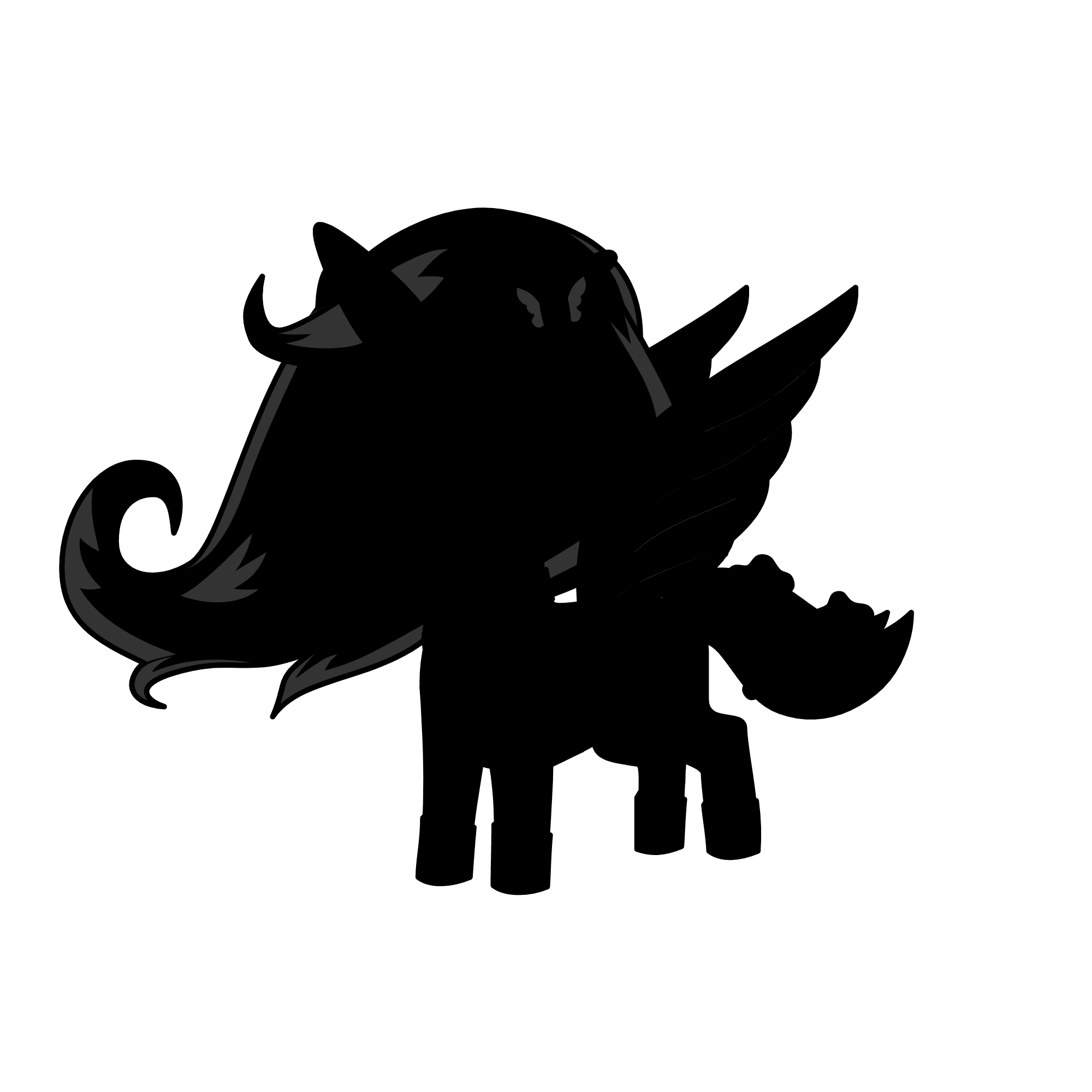 ...???..., the unicorn