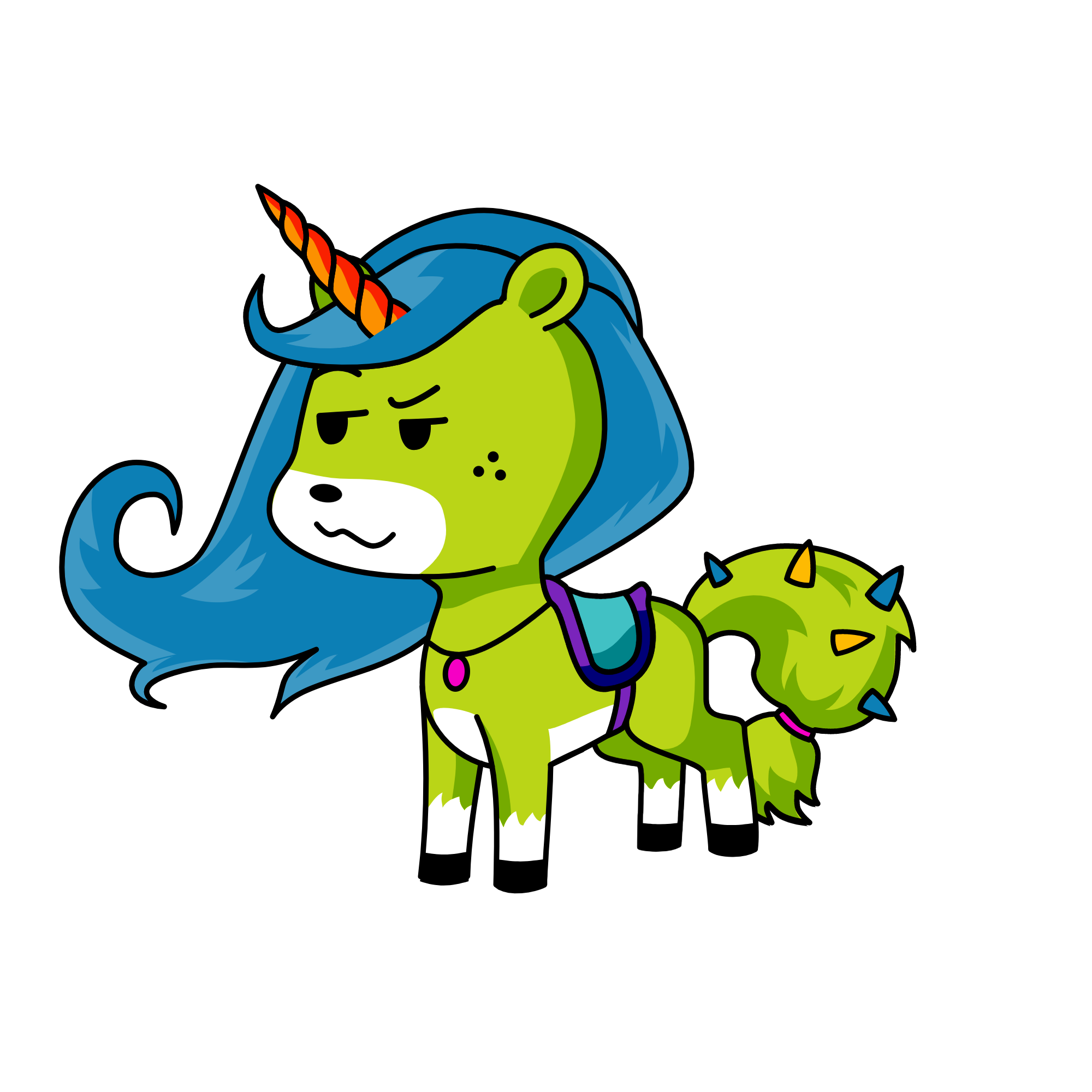 sara, the unicorn