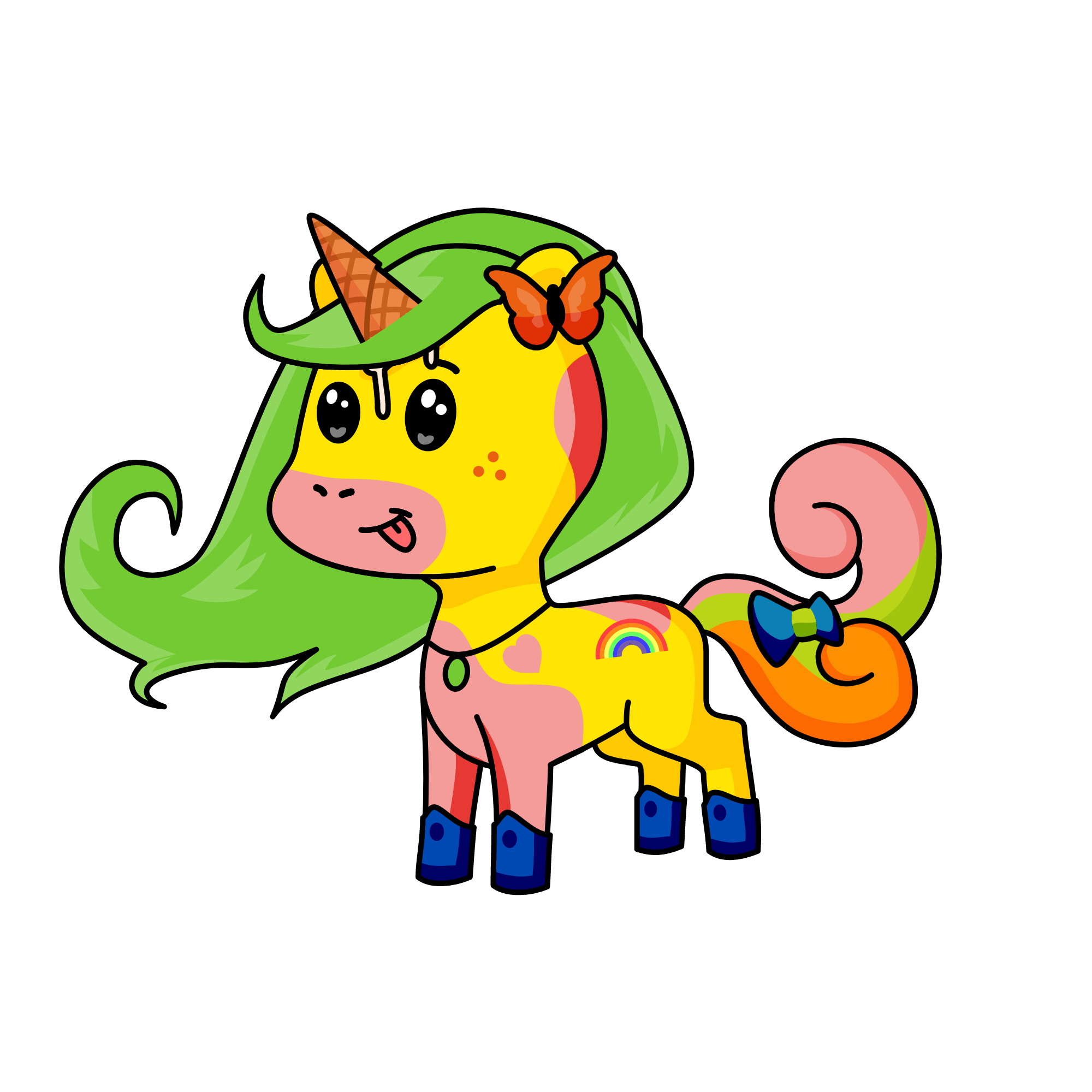 sherbet, the unicorn