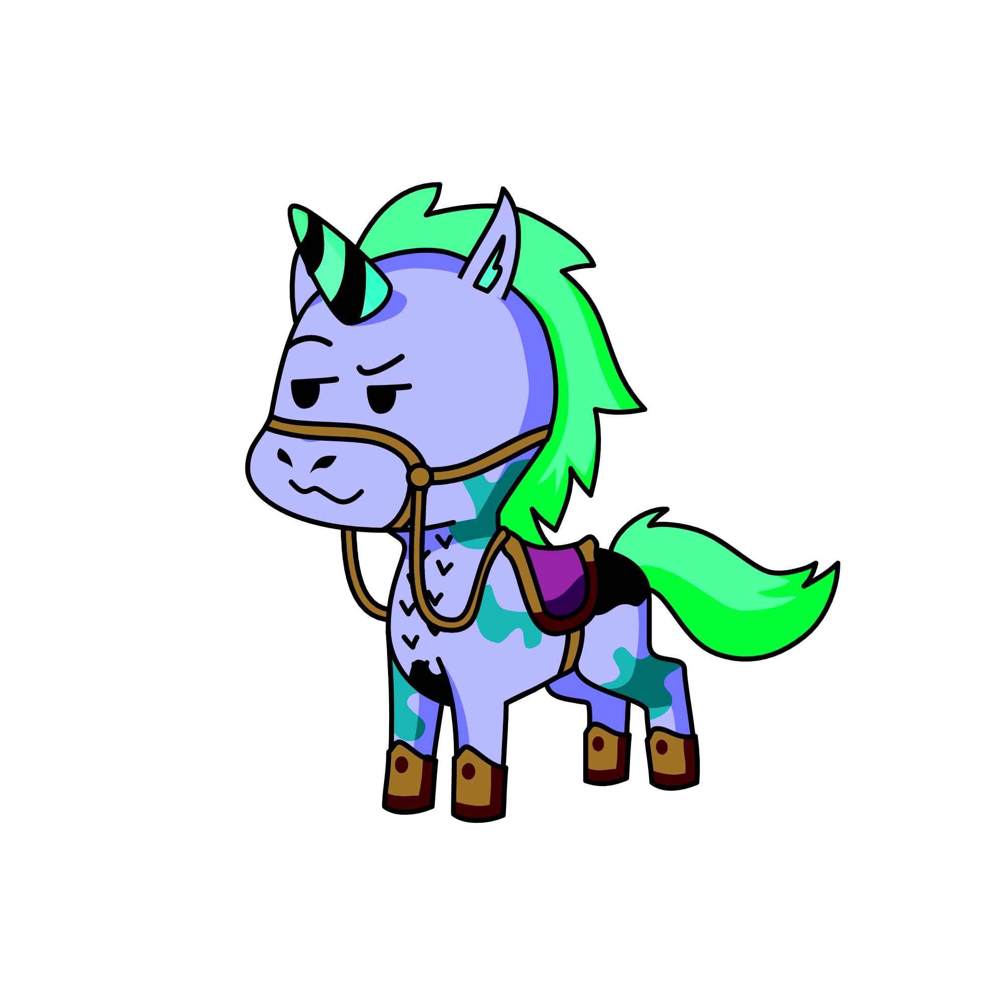 Gawd of the Exiles, the unicorn