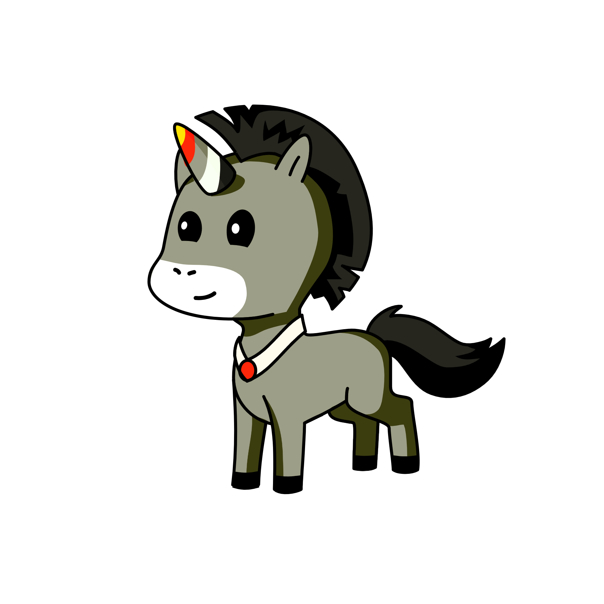 Harry Potter, the unicorn