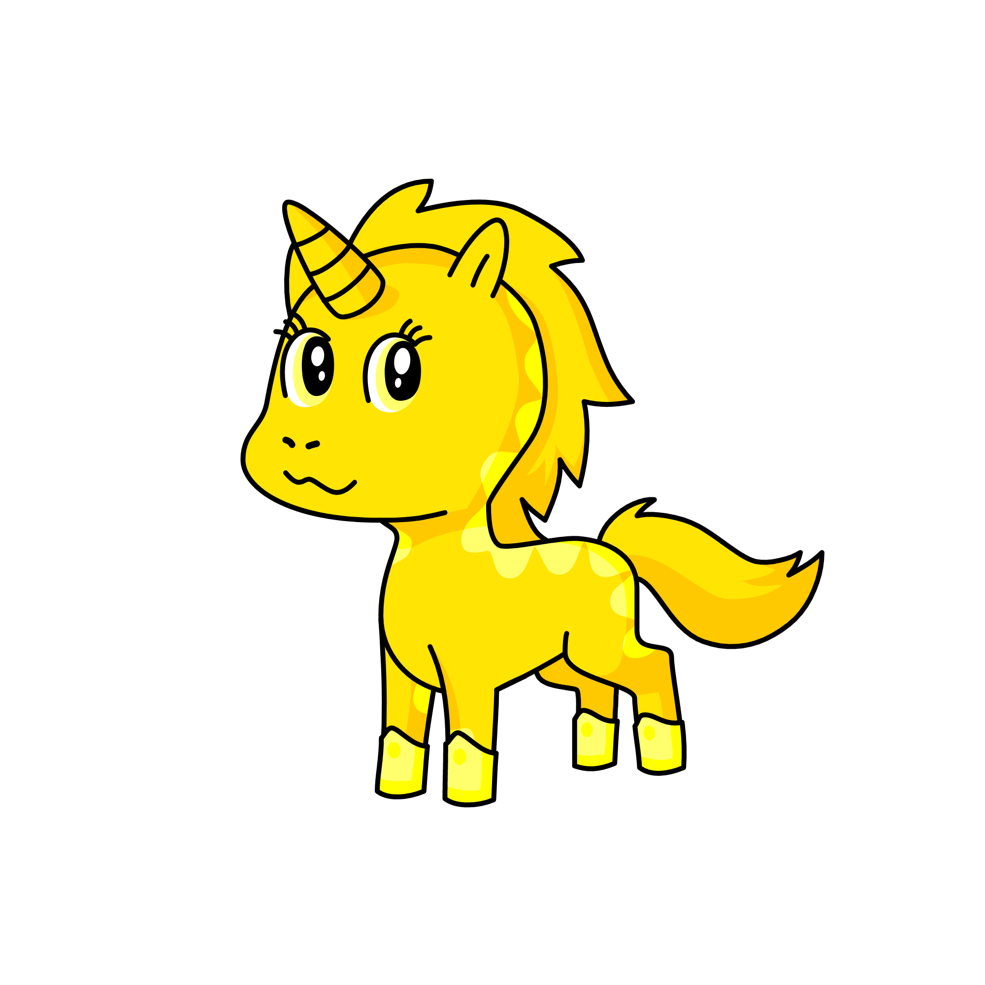 sun rise and fall, the unicorn