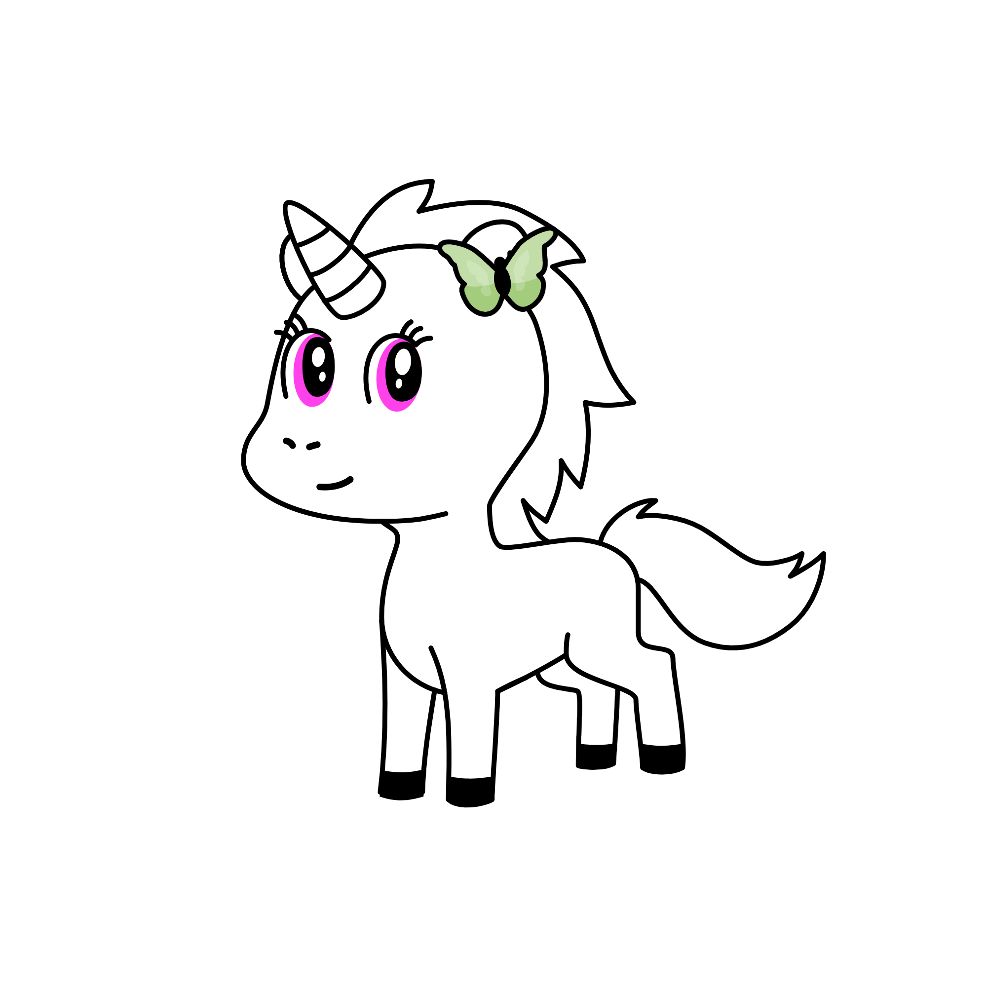 pinkyglam, the unicorn