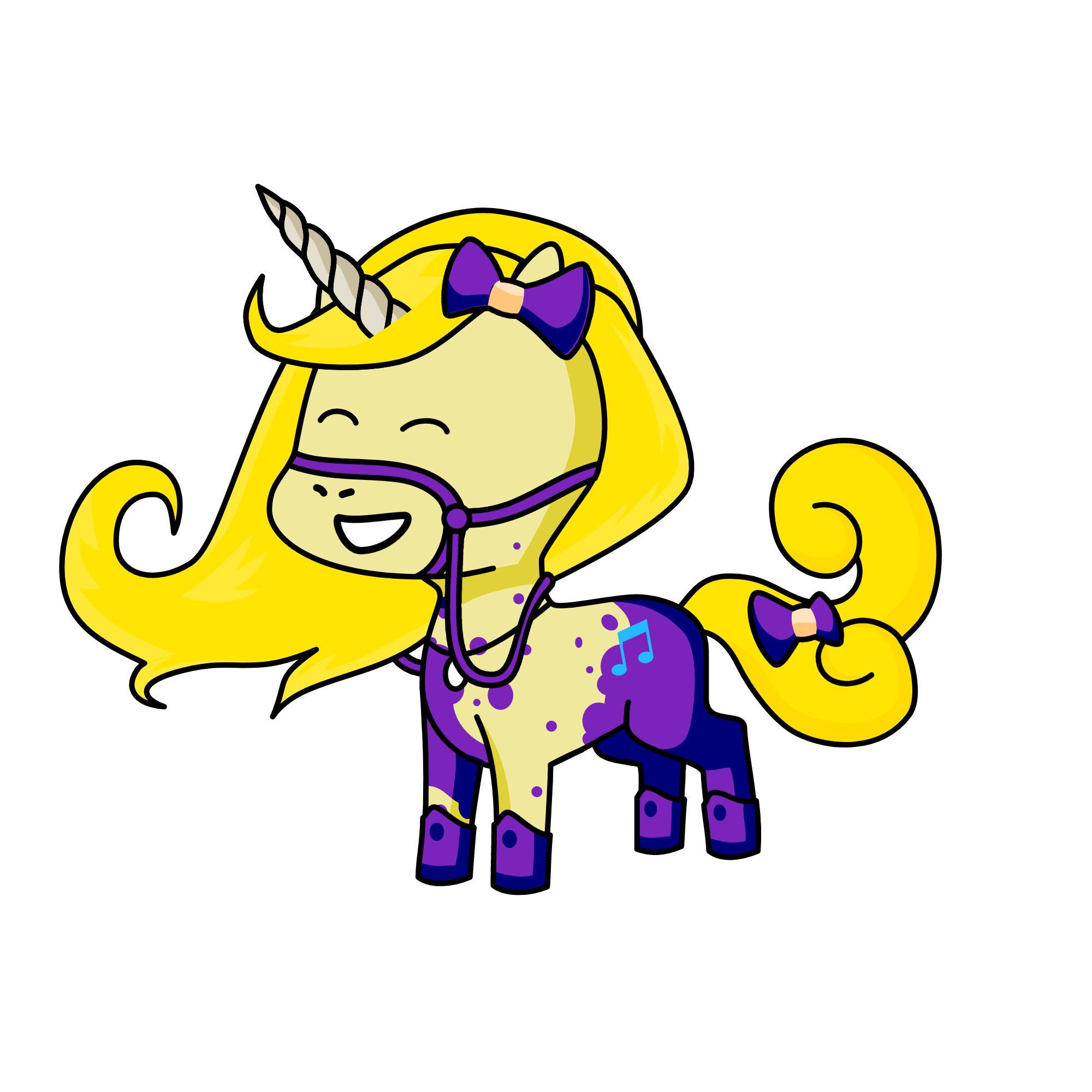 Dove Camorn as a Younicorn!, the unicorn