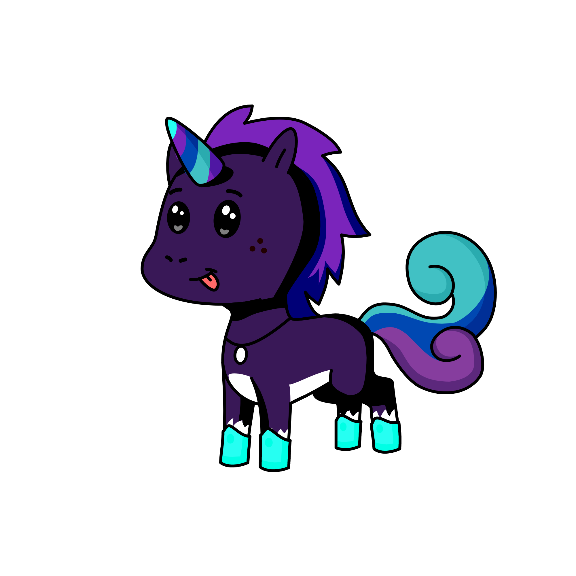 jade, the unicorn