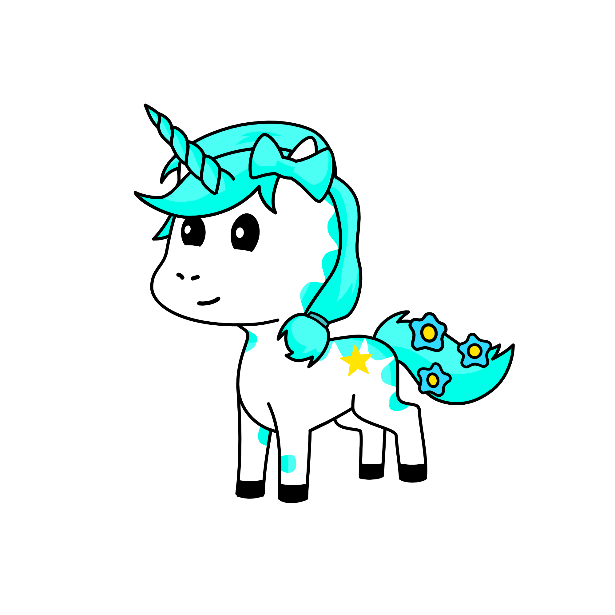 Moonsilver, the unicorn
