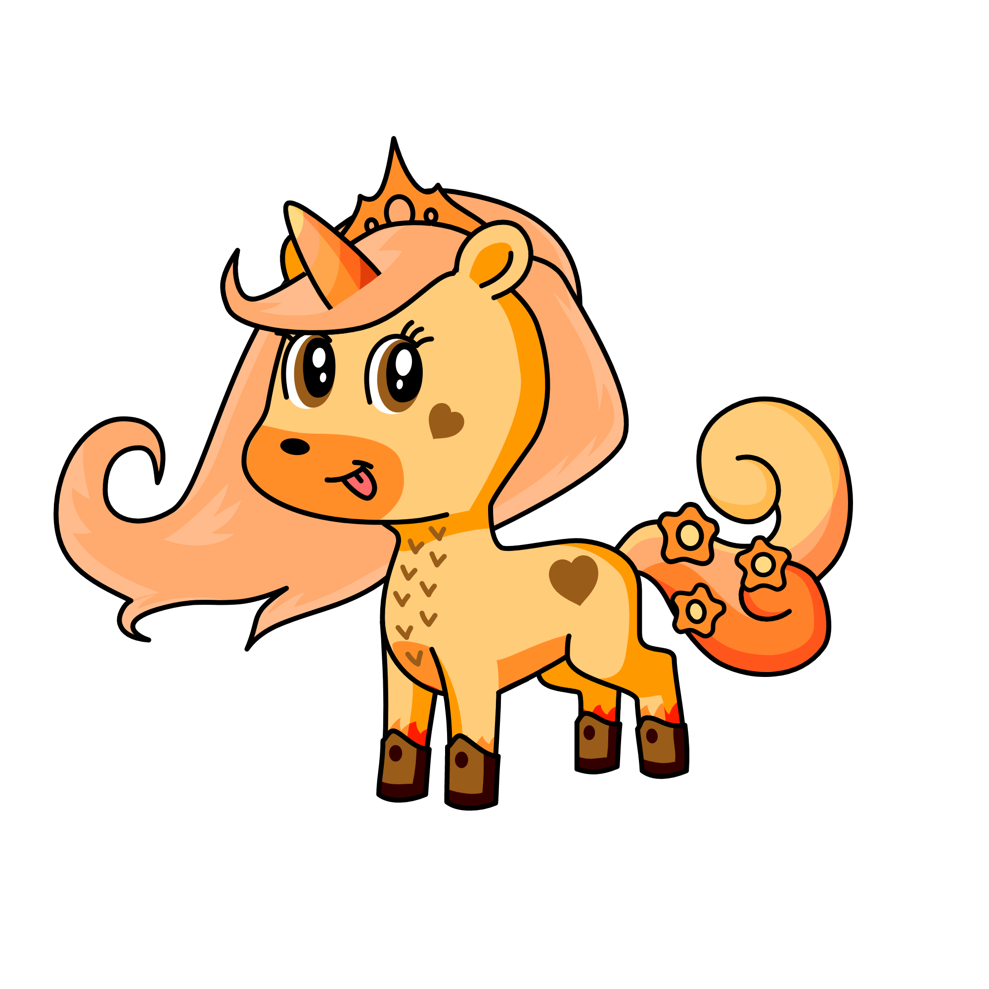 Sunny, the unicorn