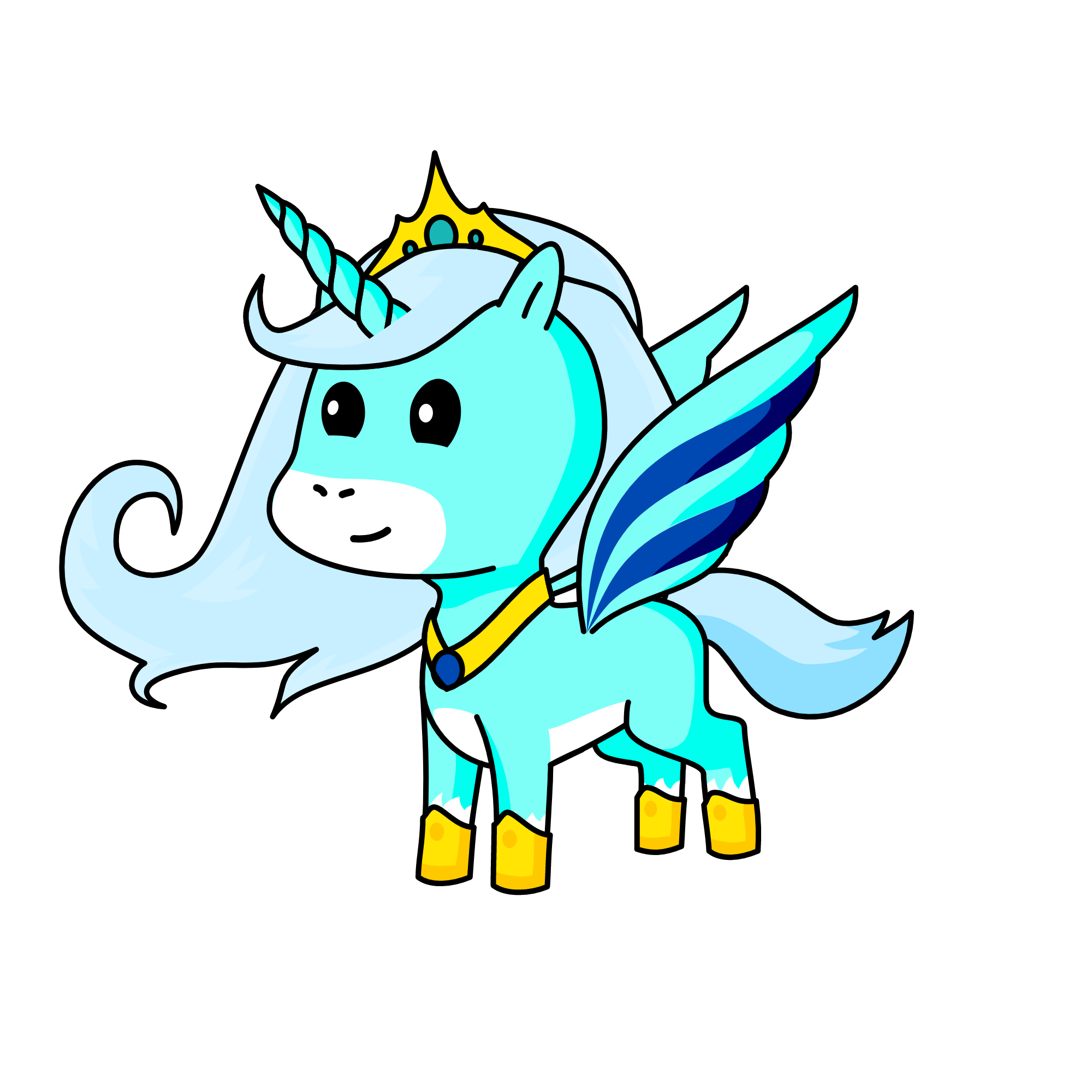 princess winter, the unicorn