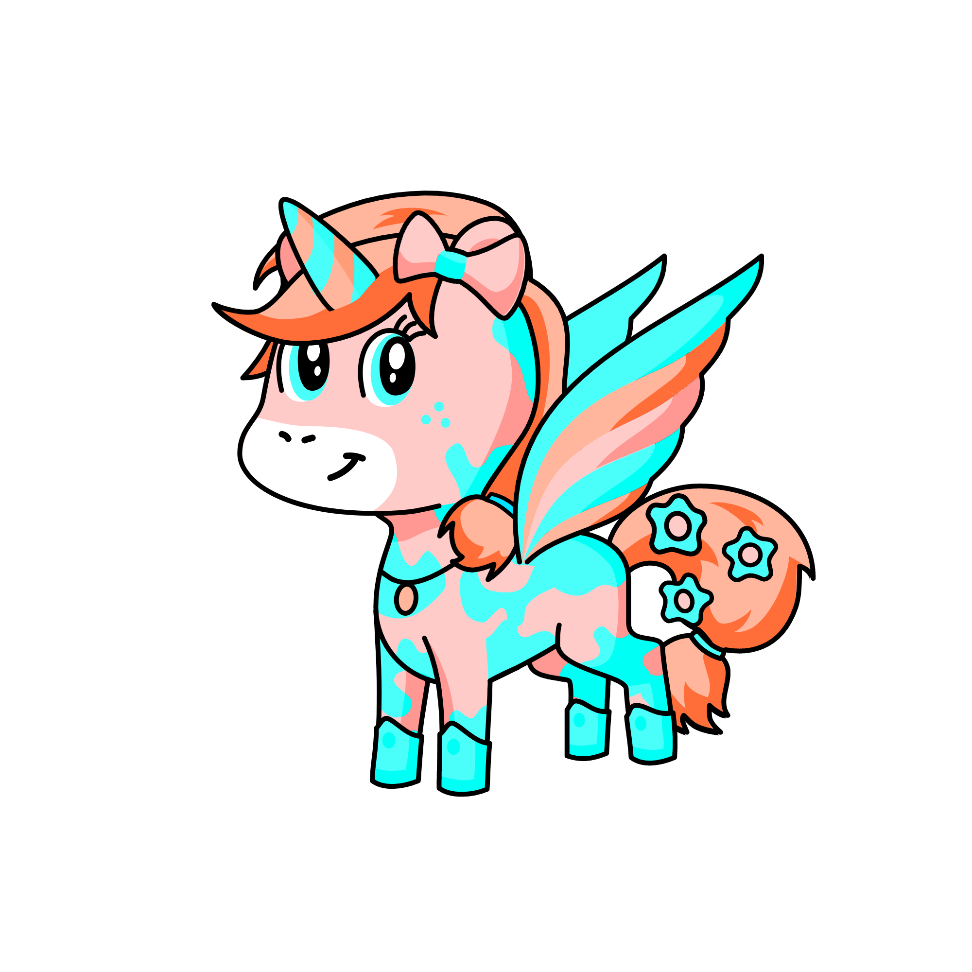 Strawberry 🍓🍓, the unicorn