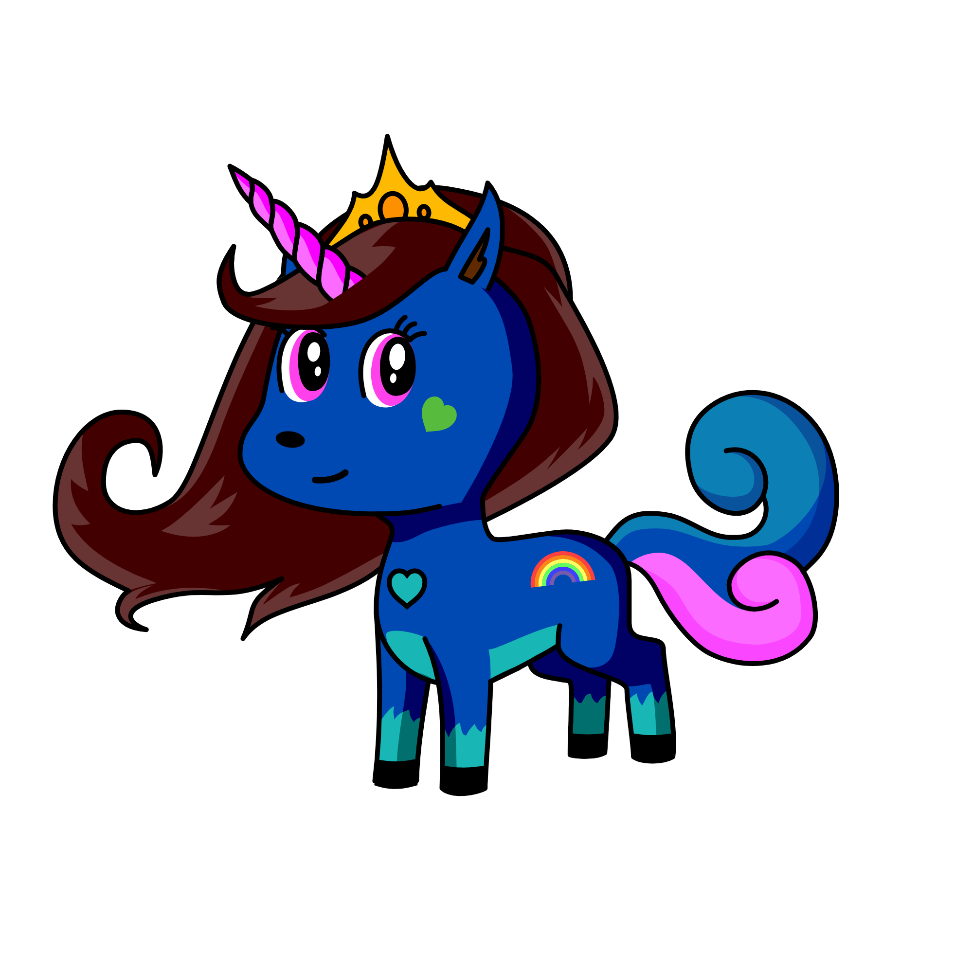 Hearty, the unicorn