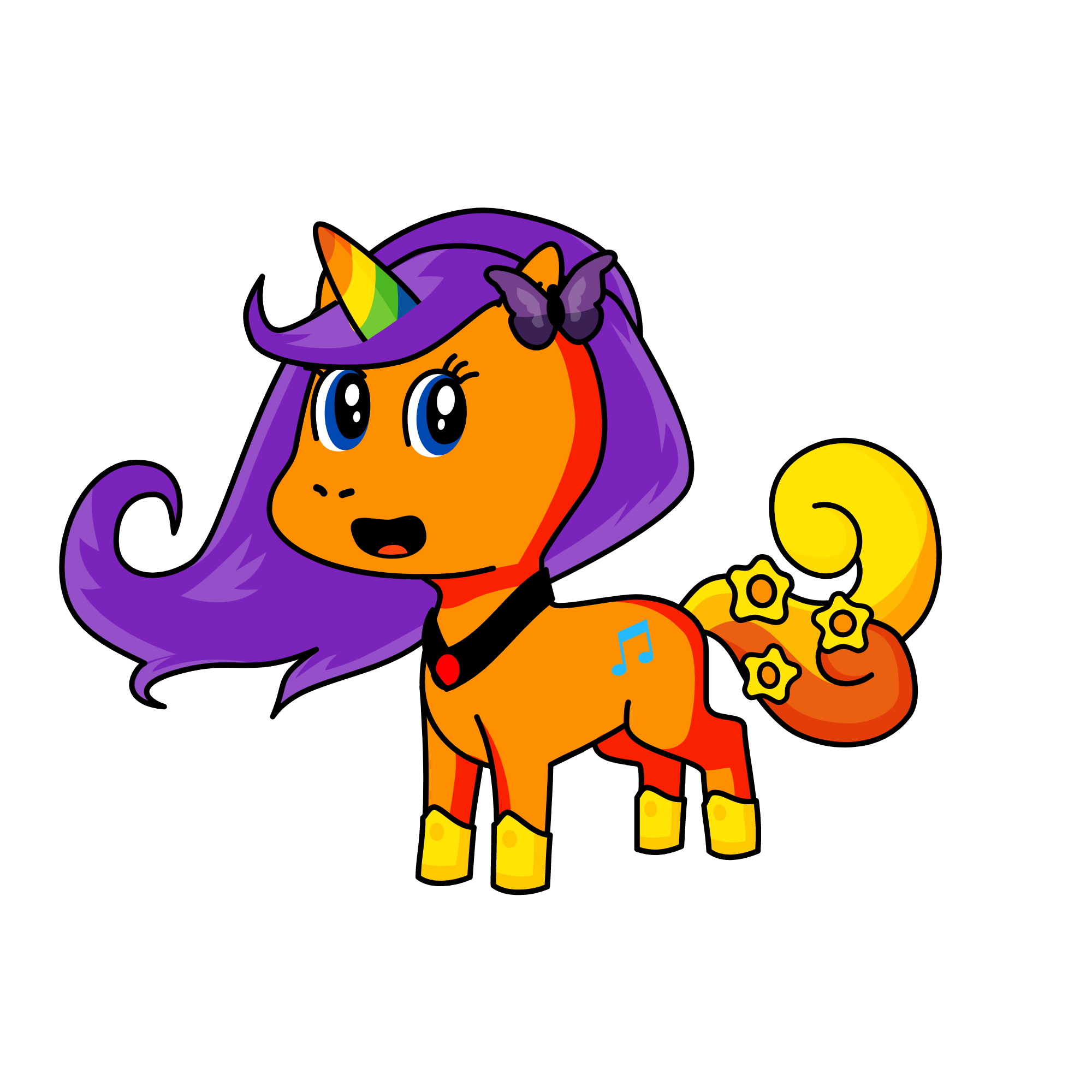 princess singer, the unicorn