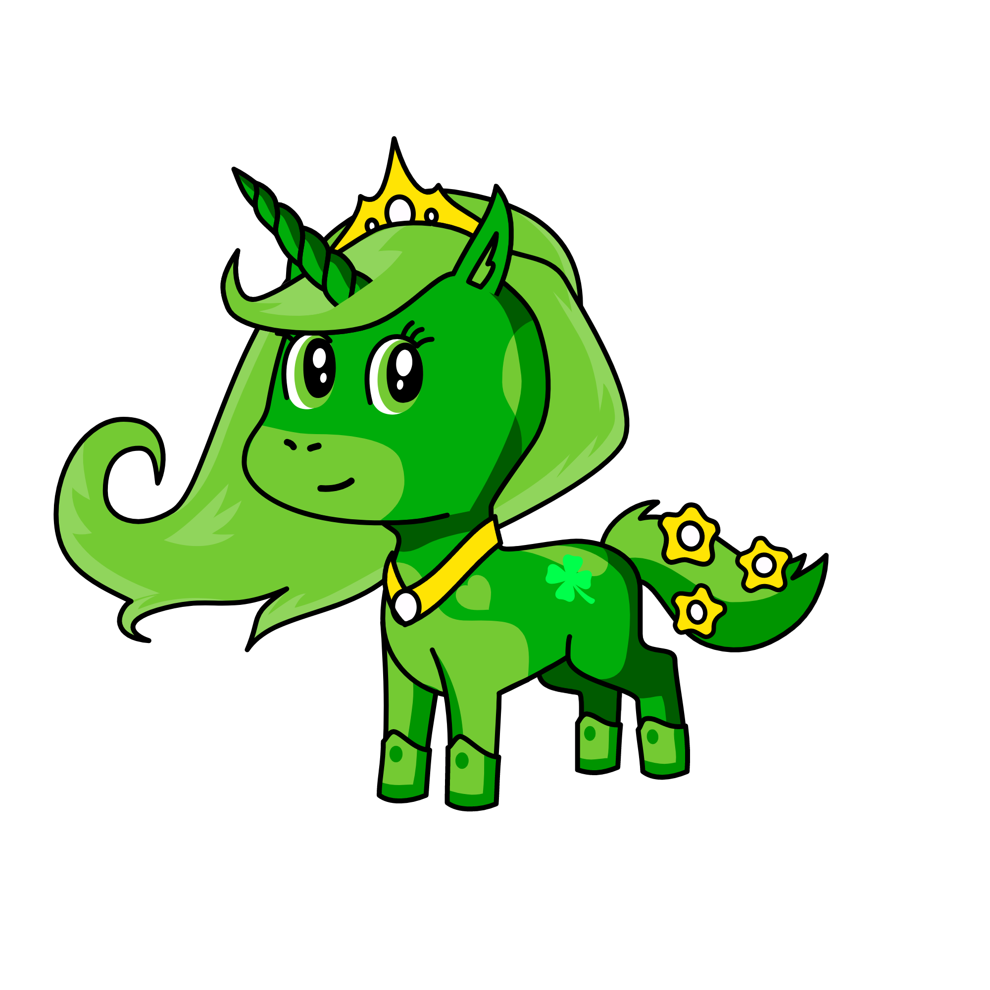  Nature ( Queen of the Forest), the unicorn