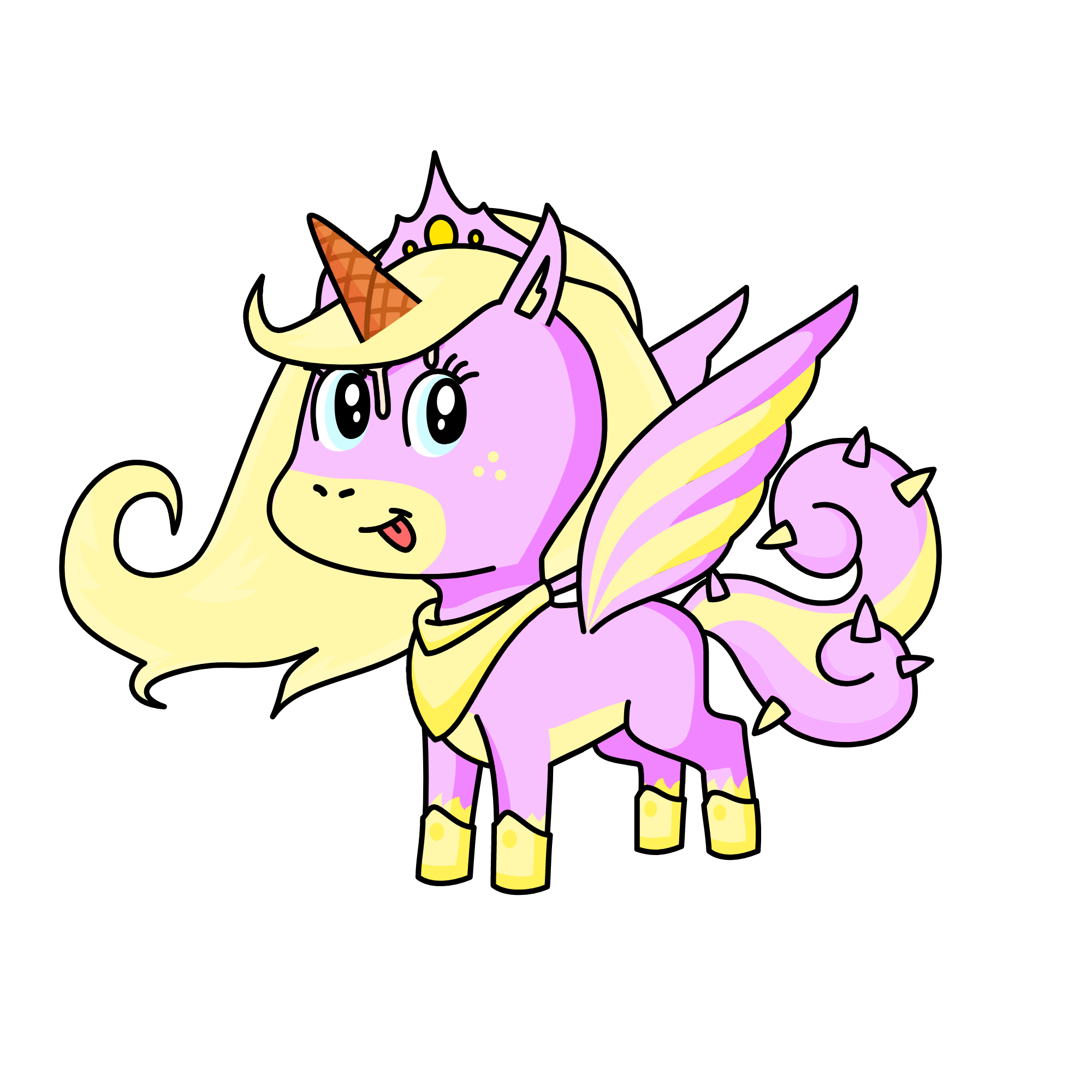 Ice-cream, the unicorn