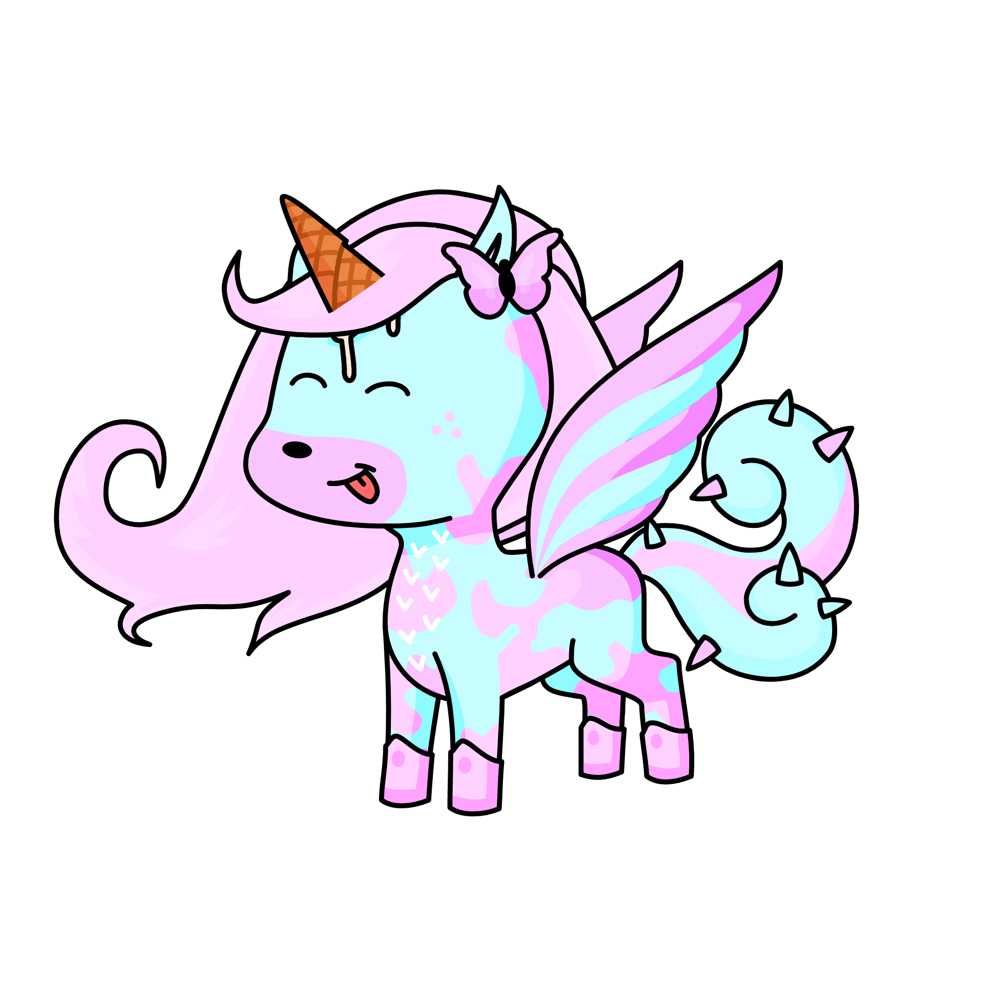 Cotton Candy, the unicorn