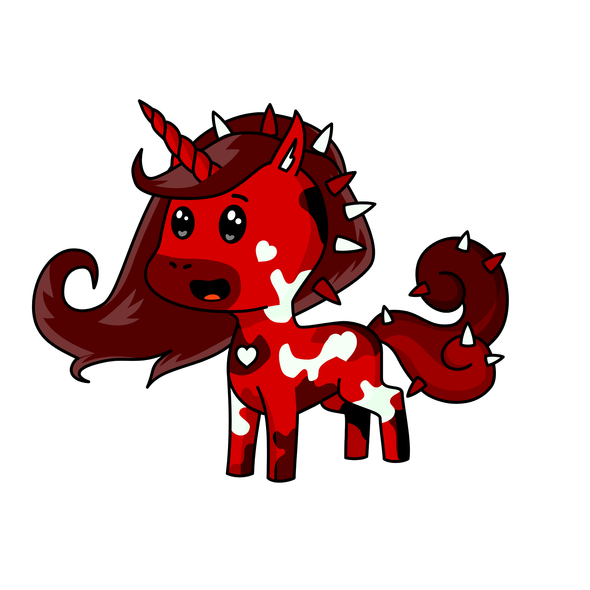 Heartsy, the unicorn