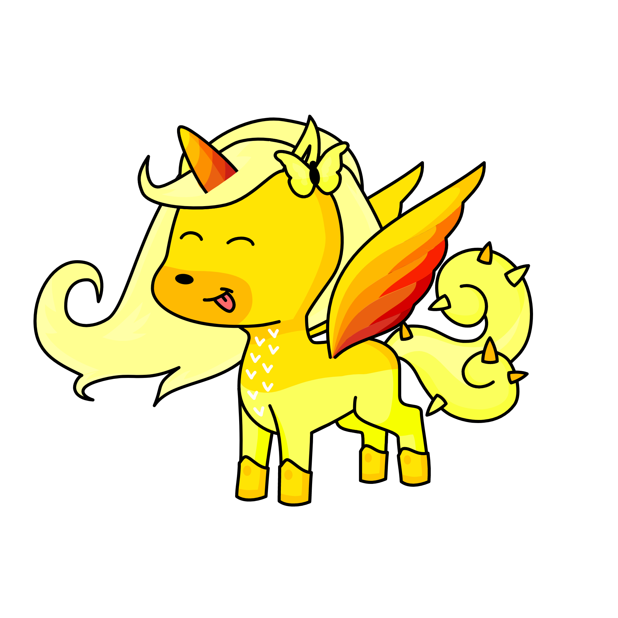 Sunny UwU, the unicorn