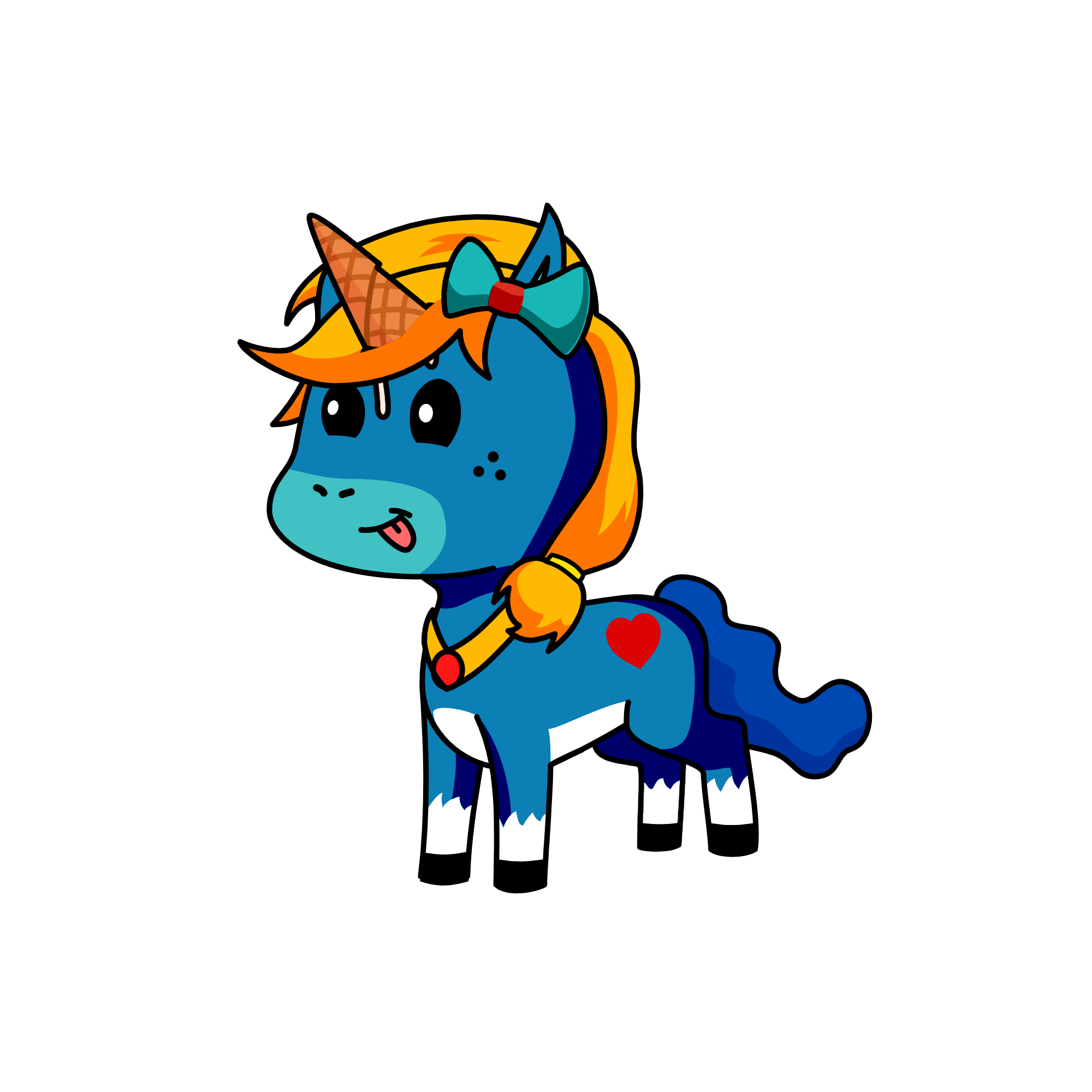 Ice Cream Horn!?!, the unicorn
