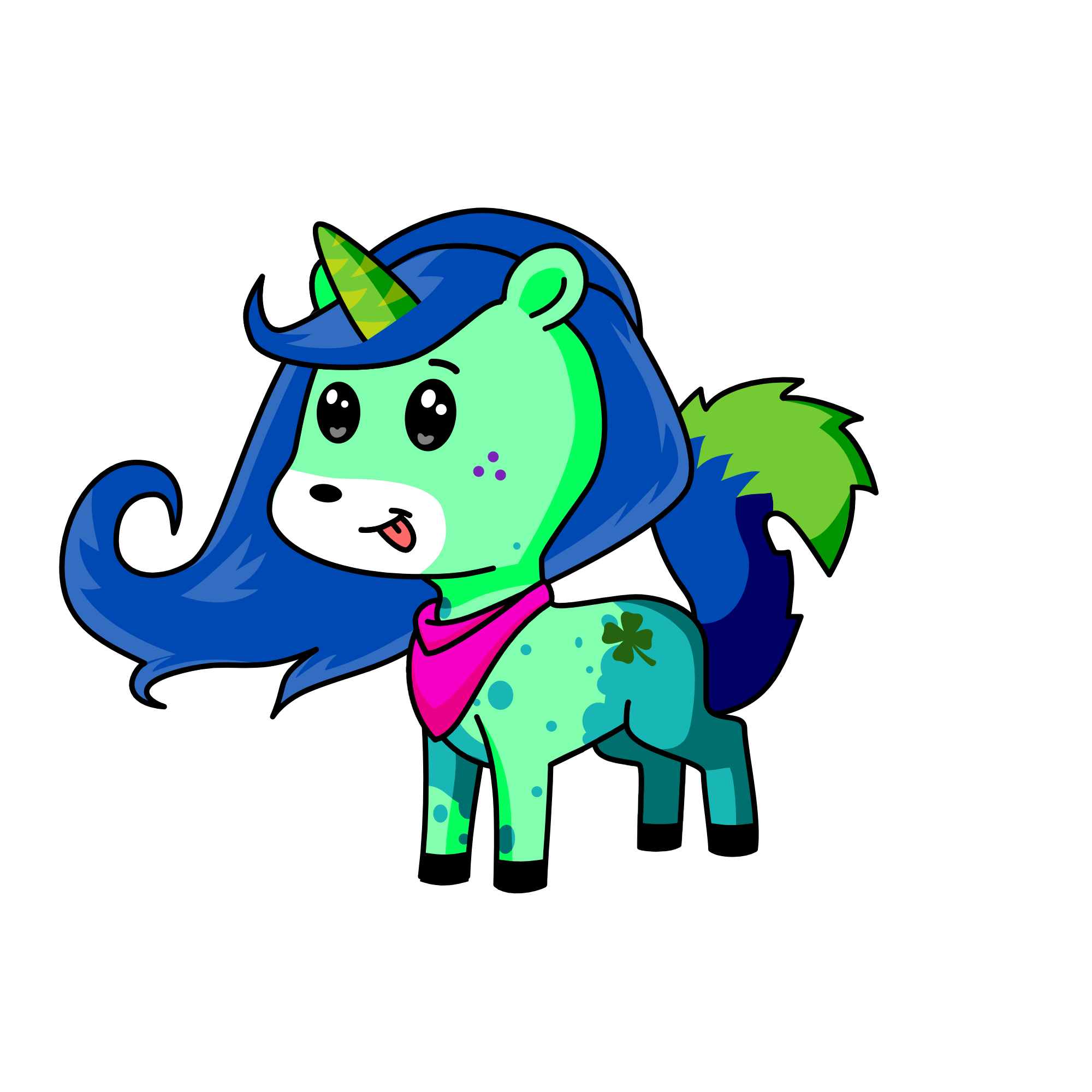 Breezes, the unicorn
