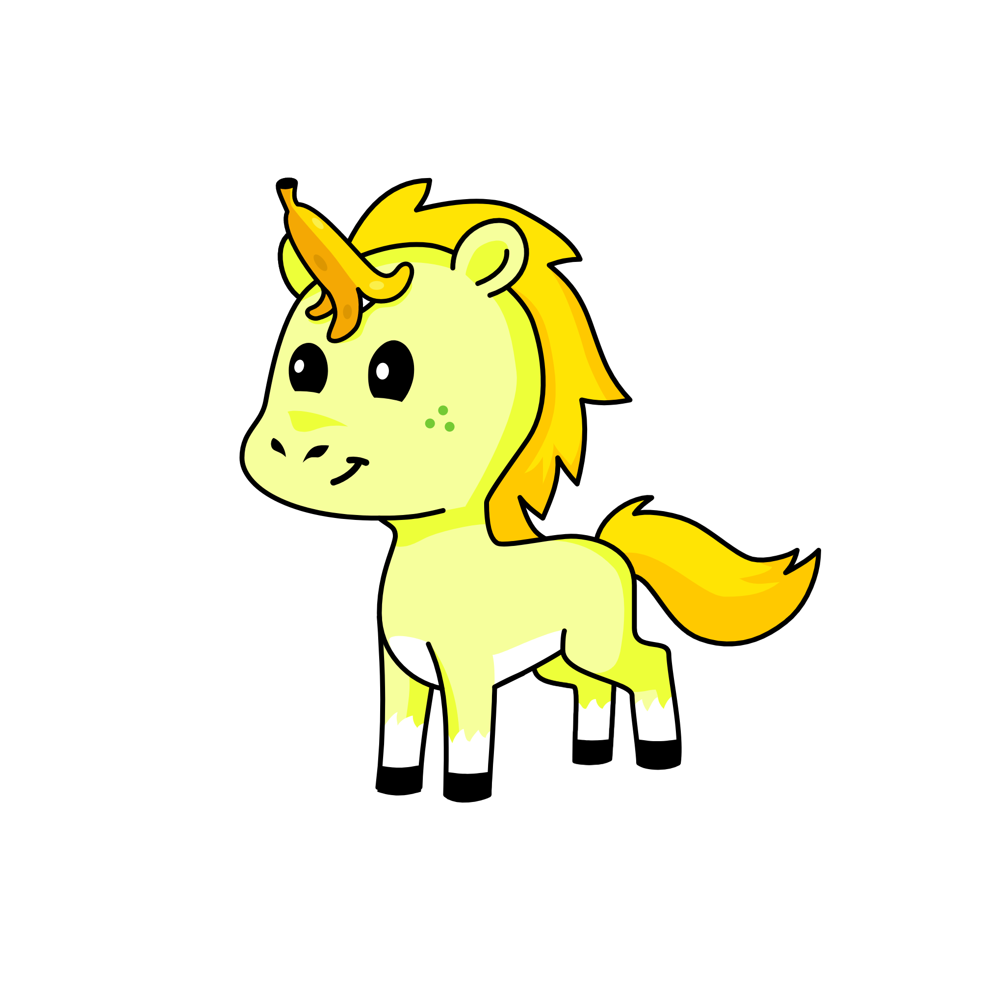 Banana Creme Pie, the unicorn