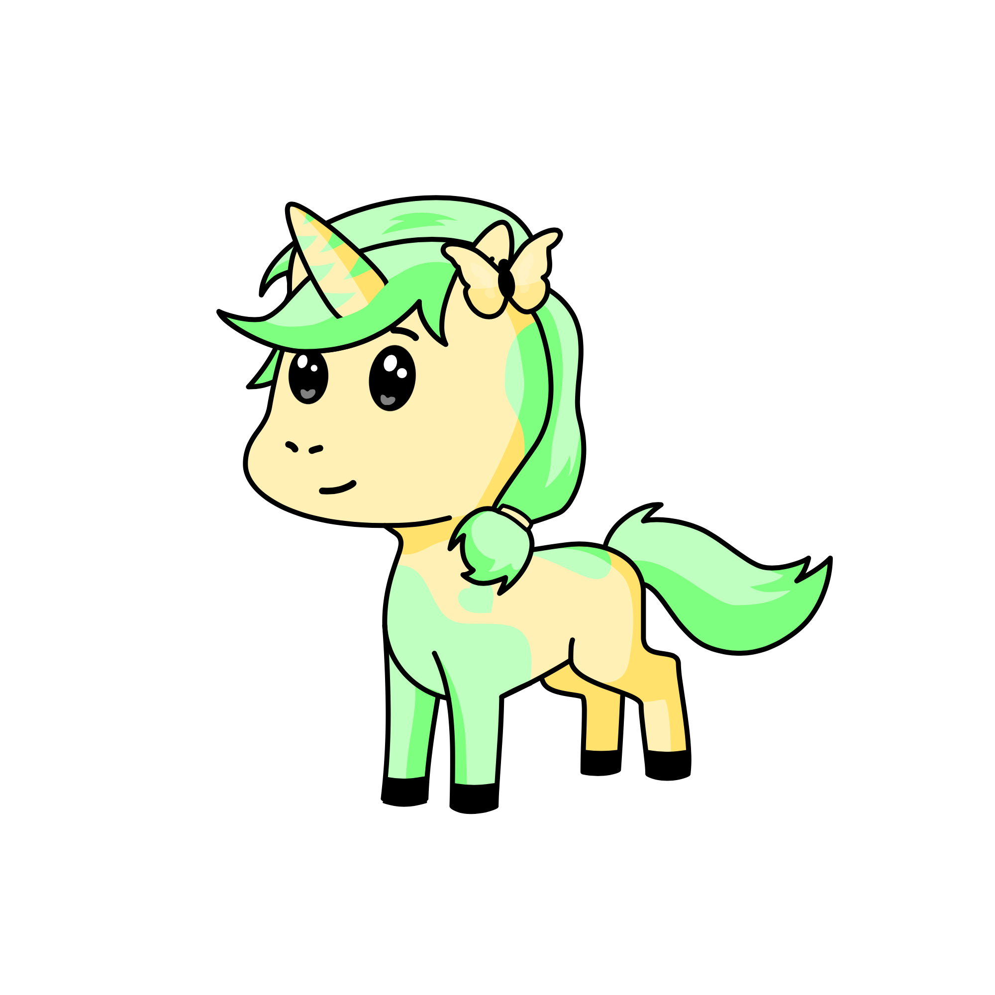 Leafion, the unicorn