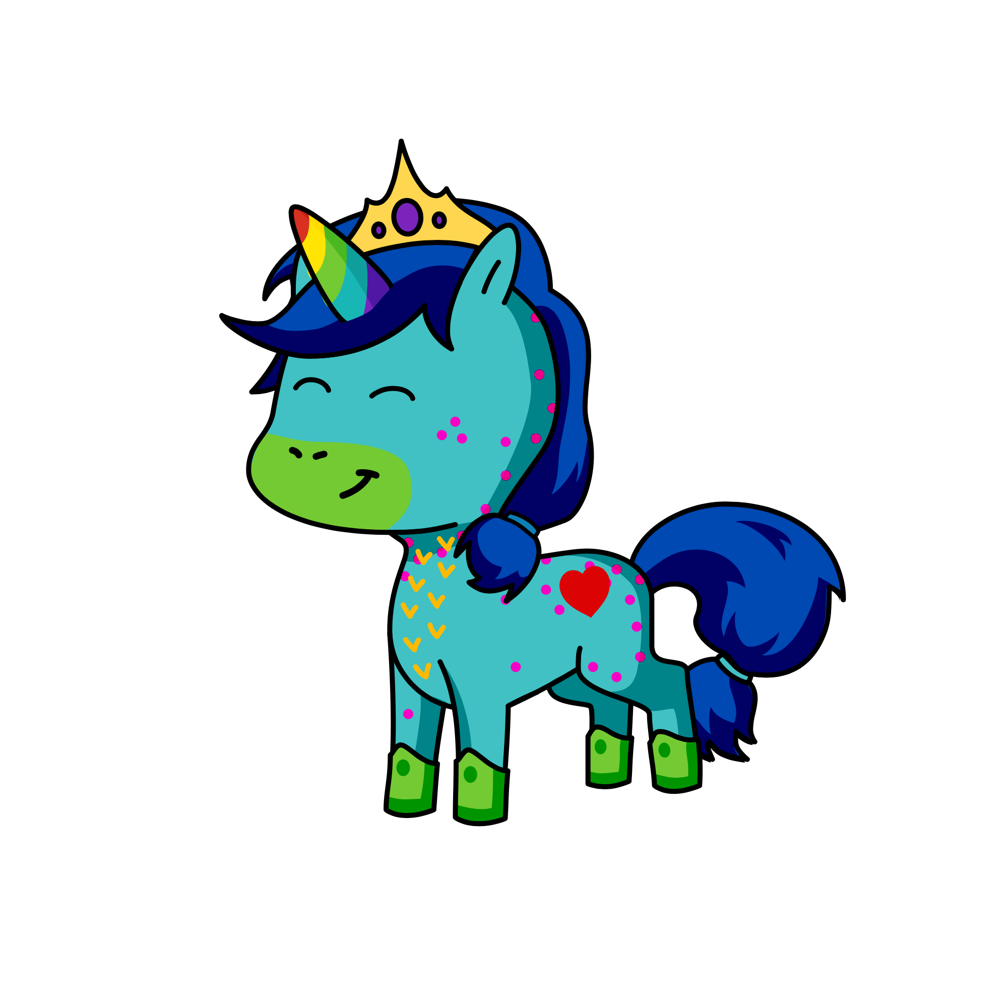 Lila , the unicorn