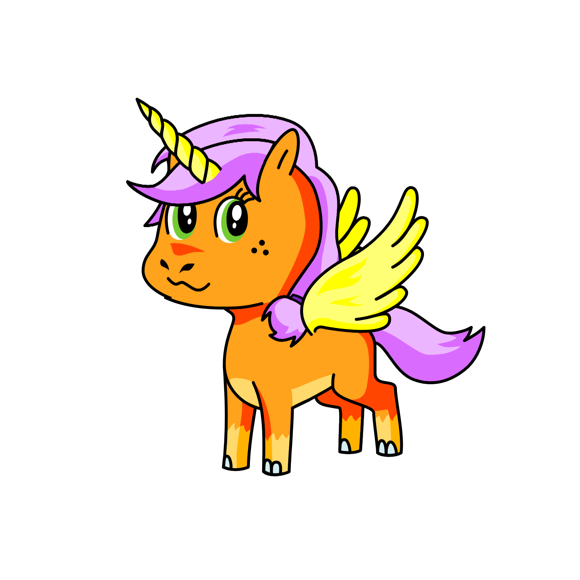 Sabrá el padre como se llama, the unicorn