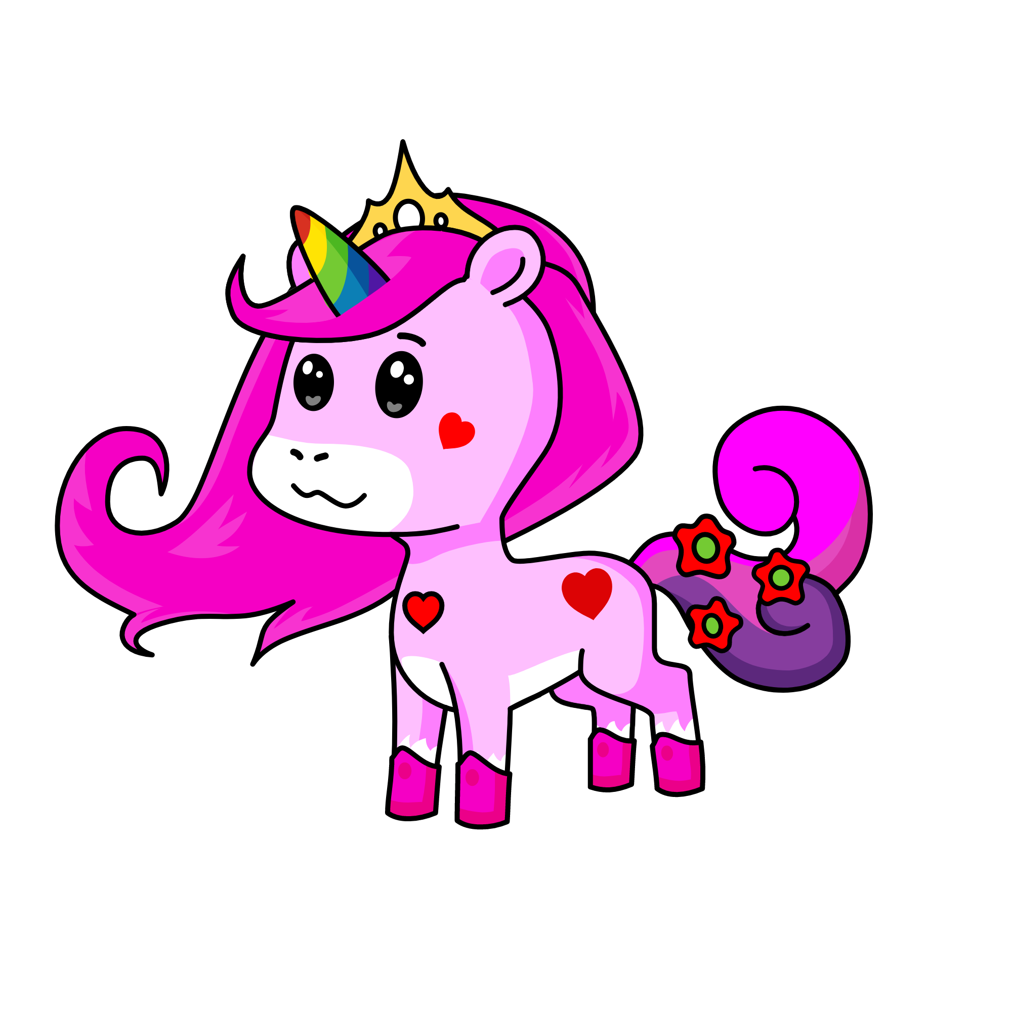Rose, the unicorn