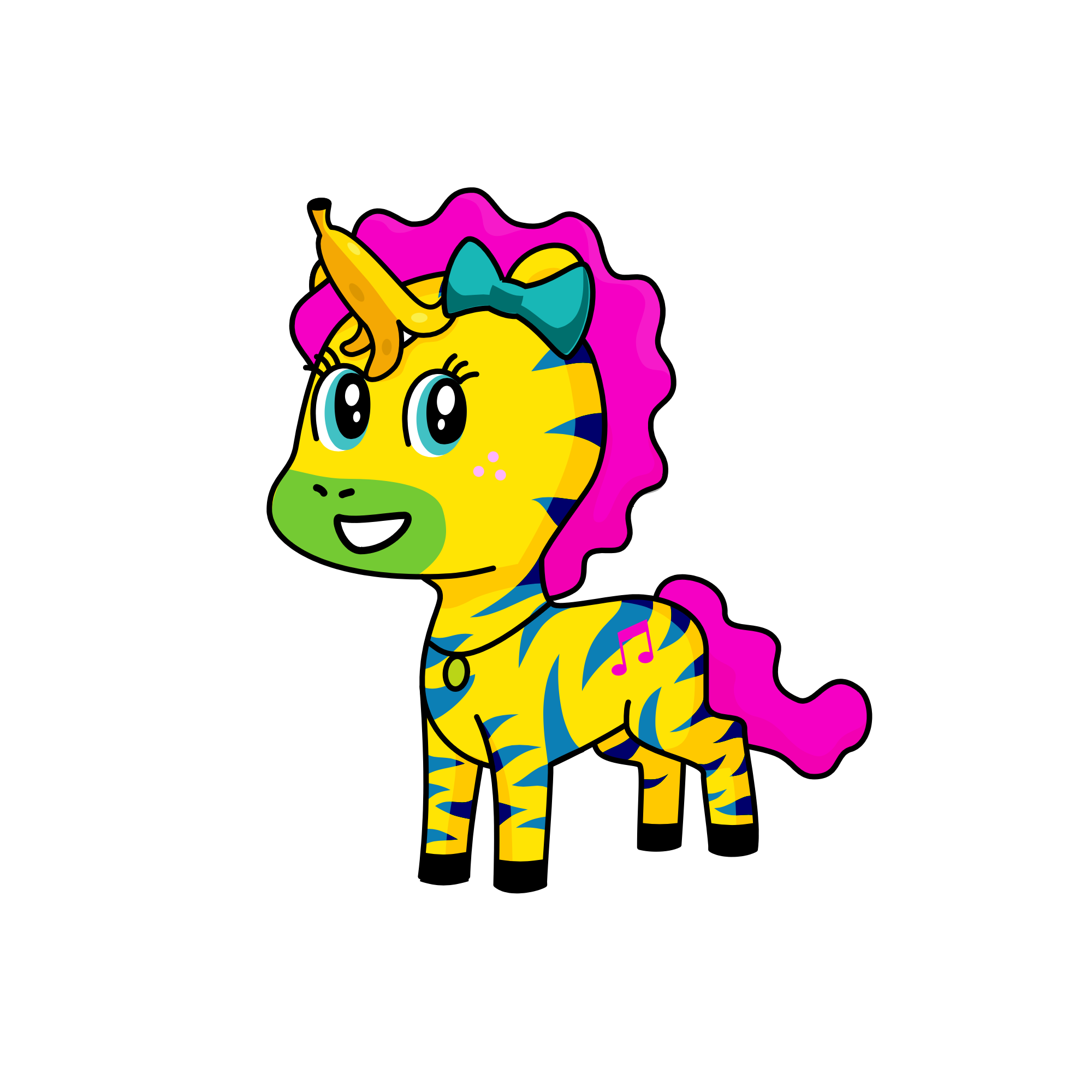 Crazy, the unicorn